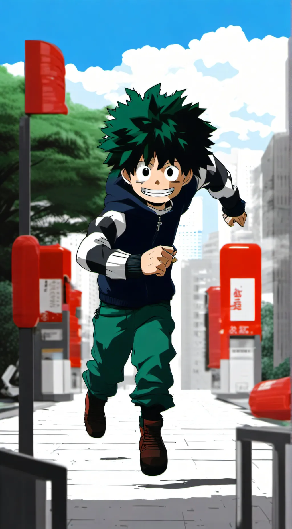 ai character: mha background