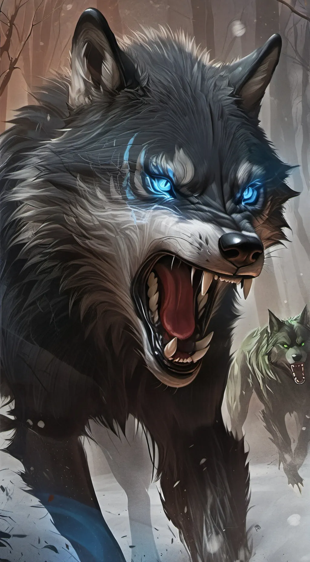 ai character: cruel alpha background