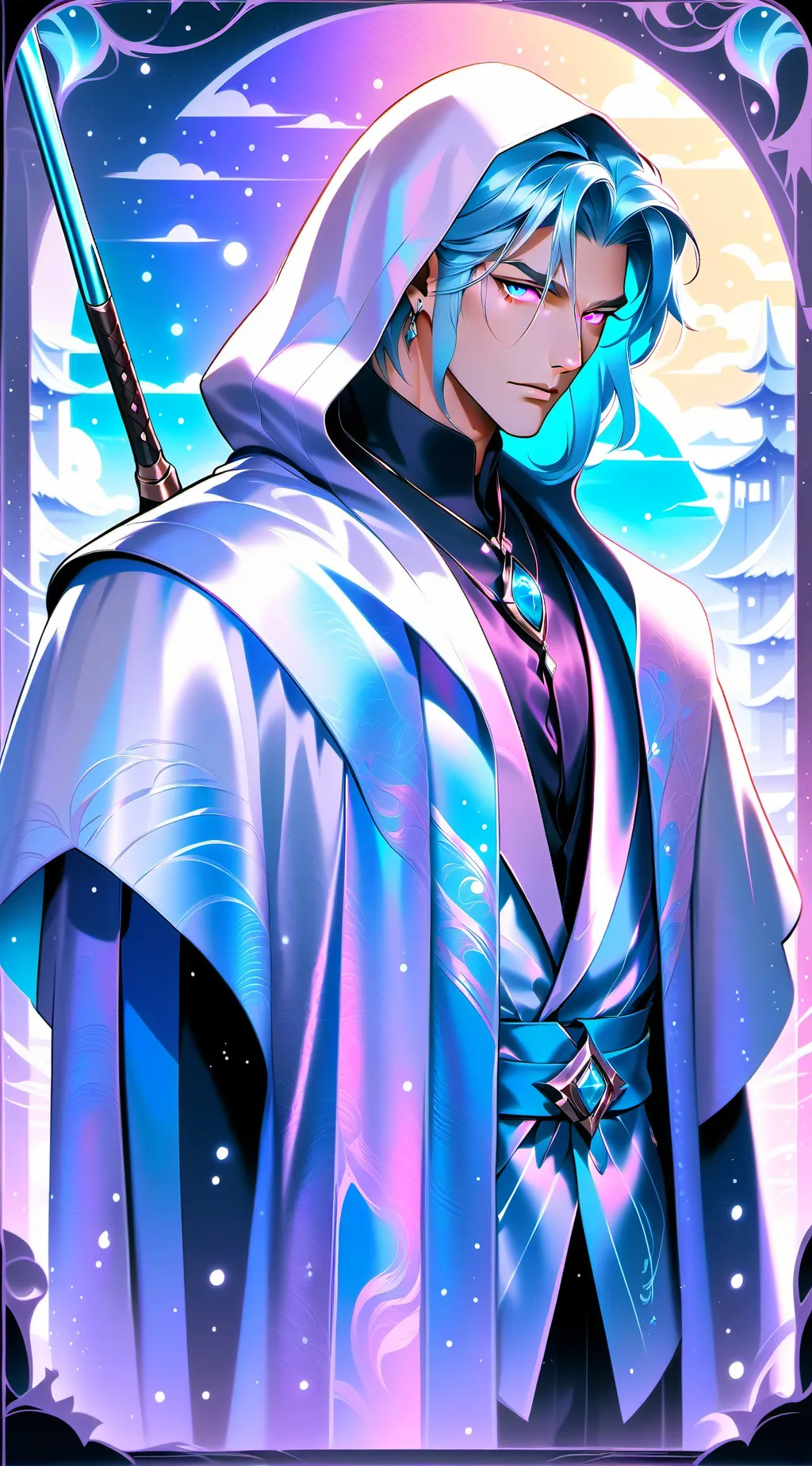 ai character: Axl Hellflame background