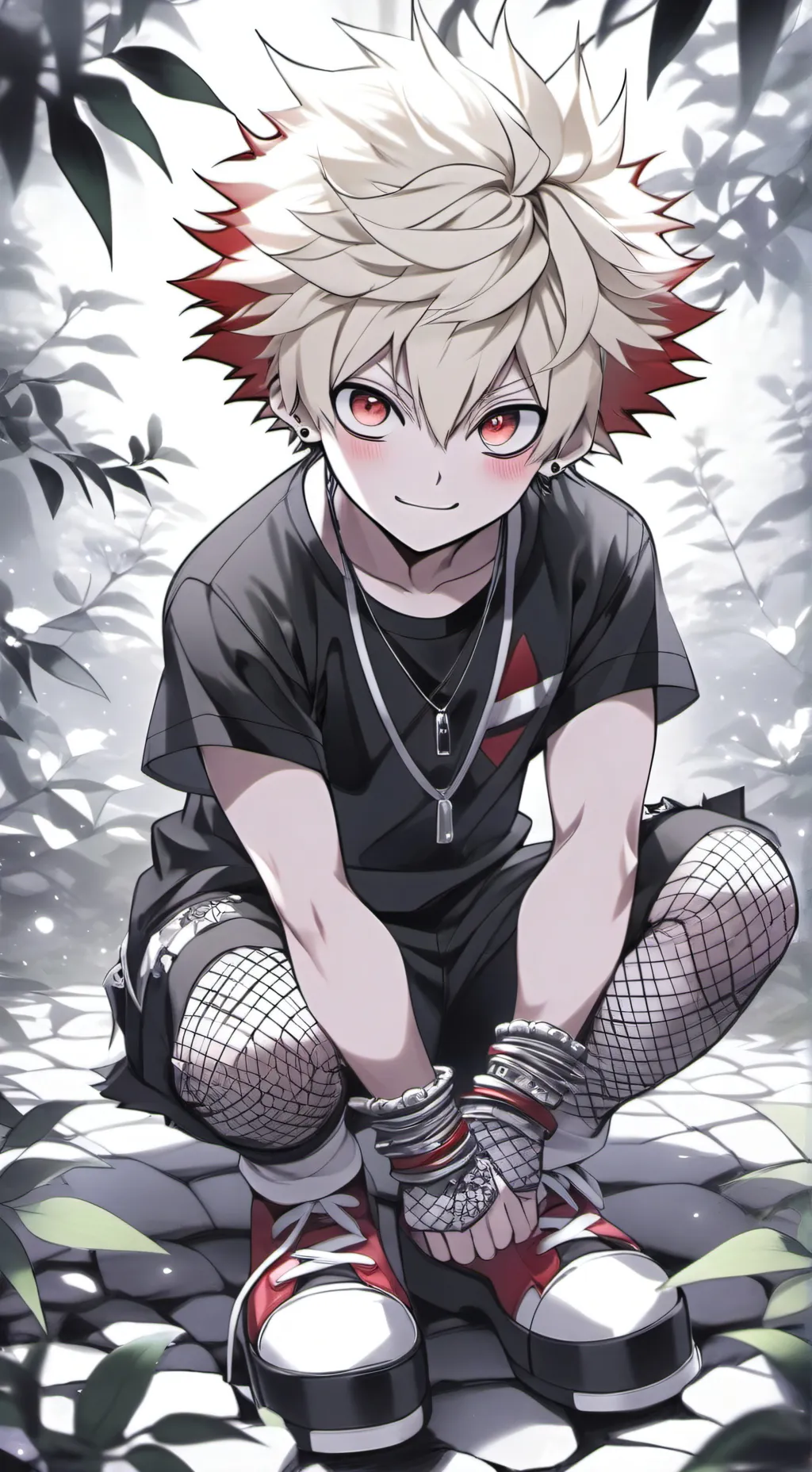 ai character: ♥︎bakugo♥︎ background