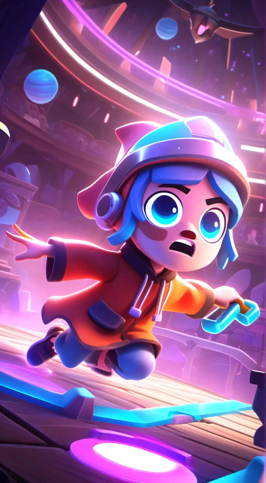 ai character: Dandy’s world  background