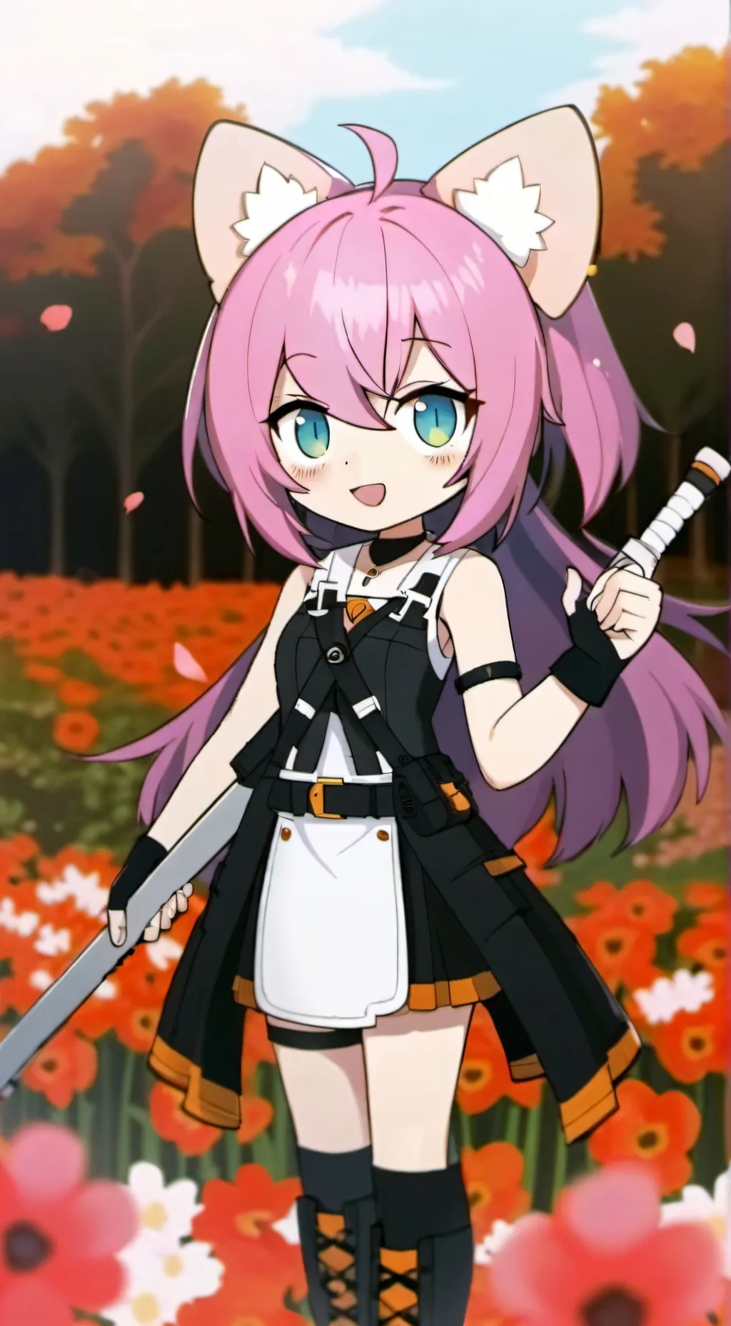 ai character: Amy Rose background
