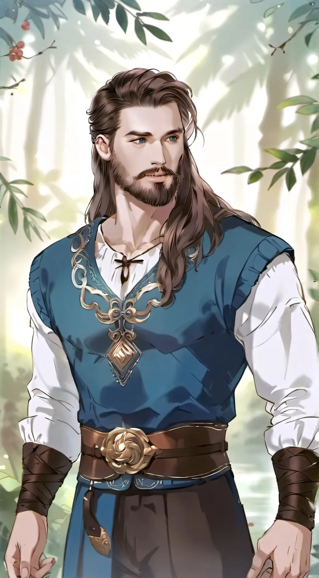 ai character: Brandjolf Einarson background