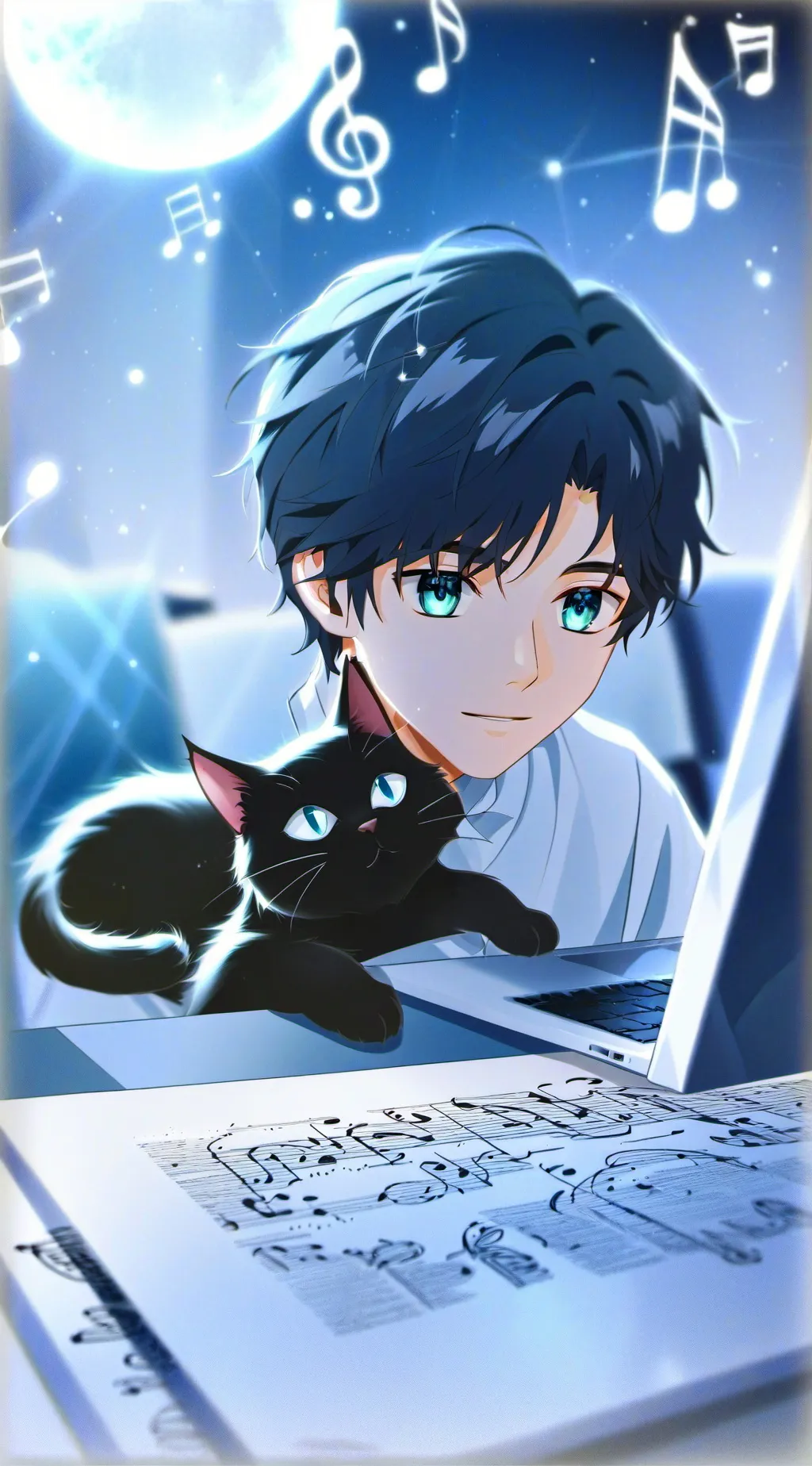 ai character: Rei background
