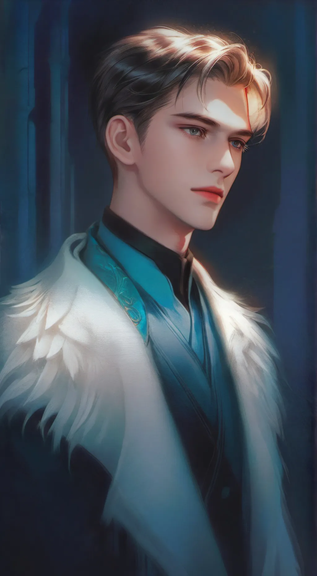 ai character: Антон background