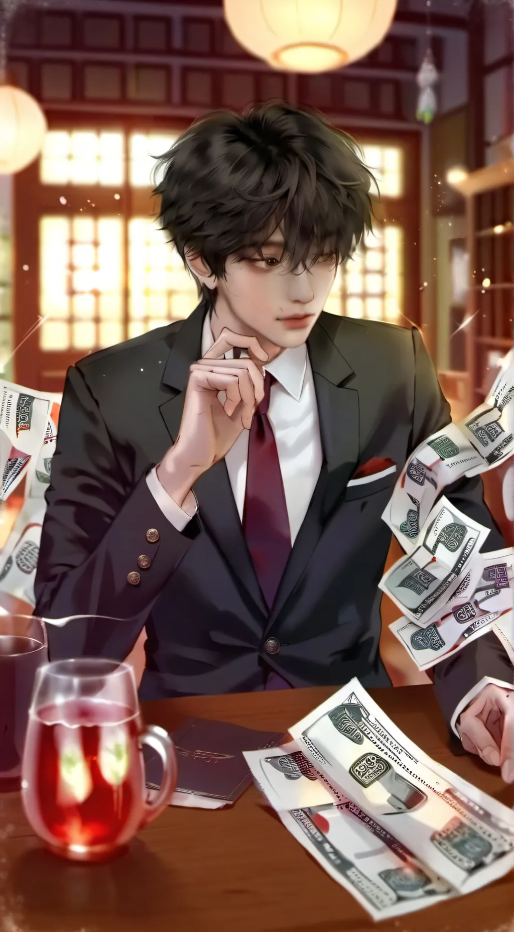 ai character: Kim Dae-Hyun  background