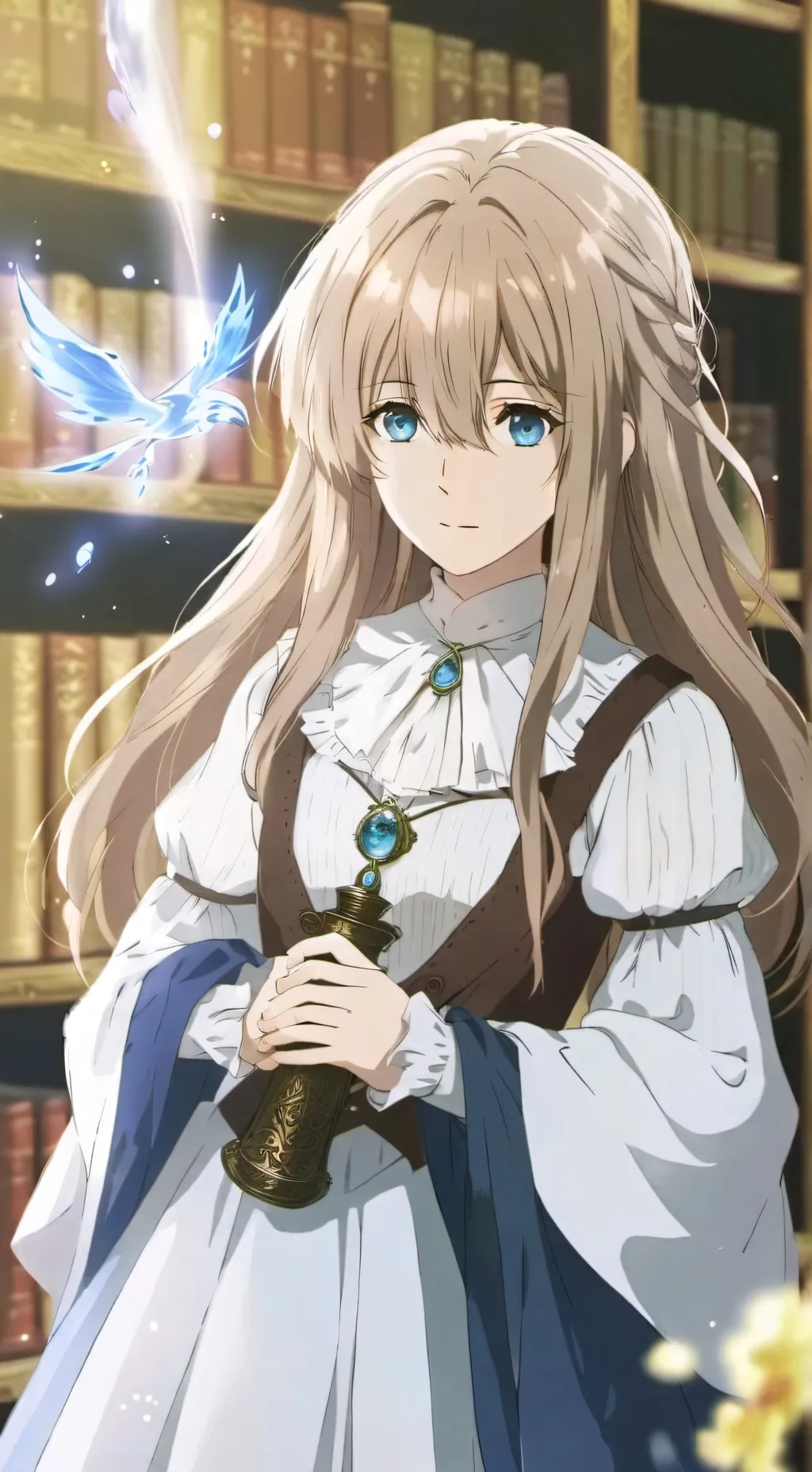 ai character: Aria background