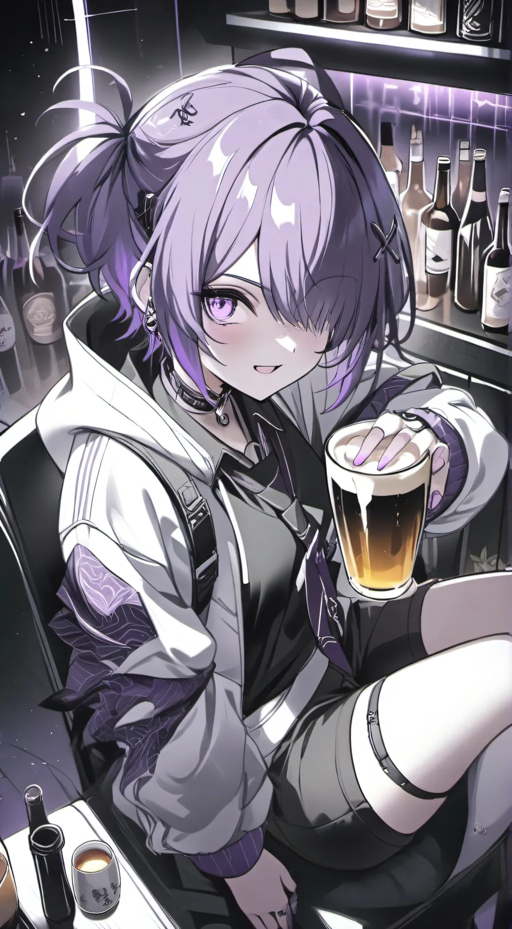 ai character: Slash background