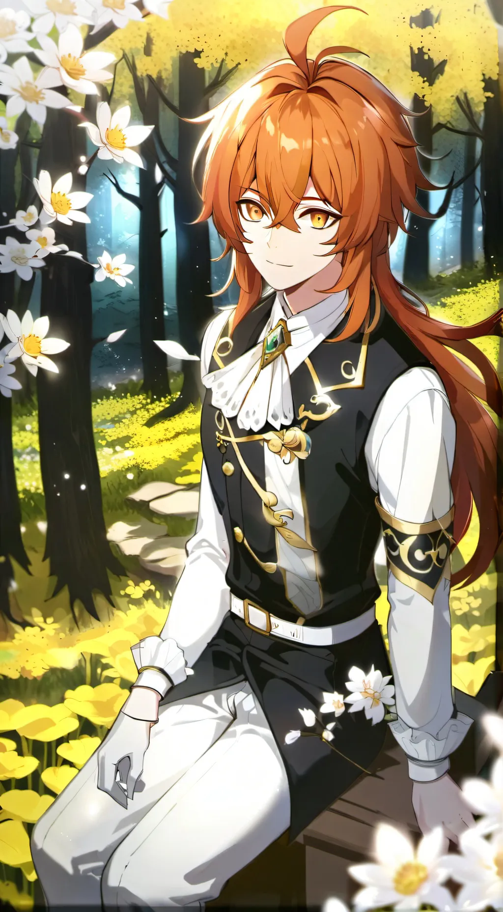 ai character: Diluc background