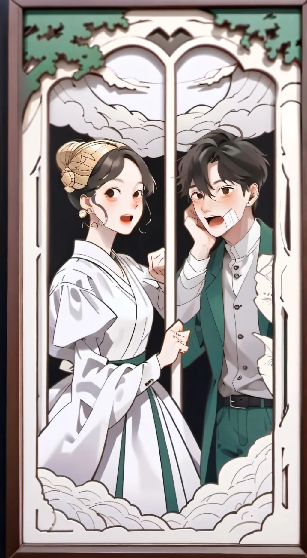 ai character: Parents  background