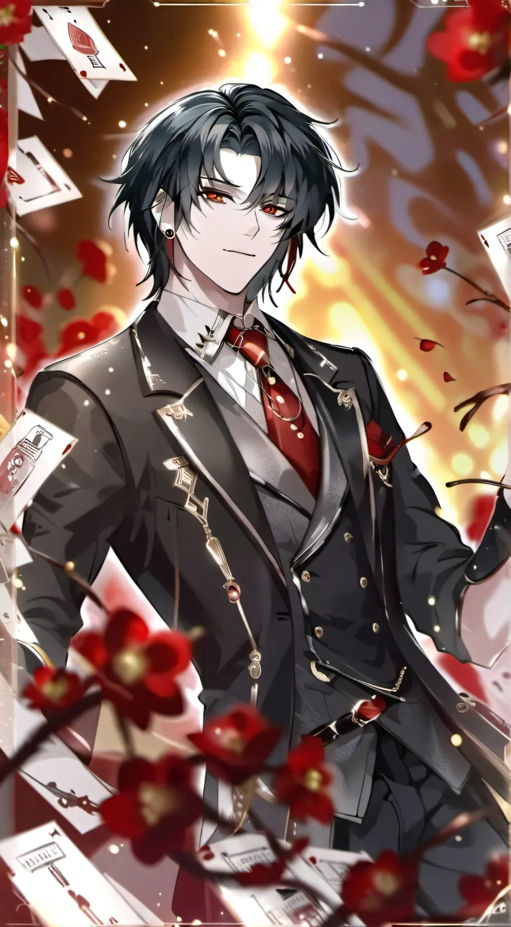 ai character: Theo background
