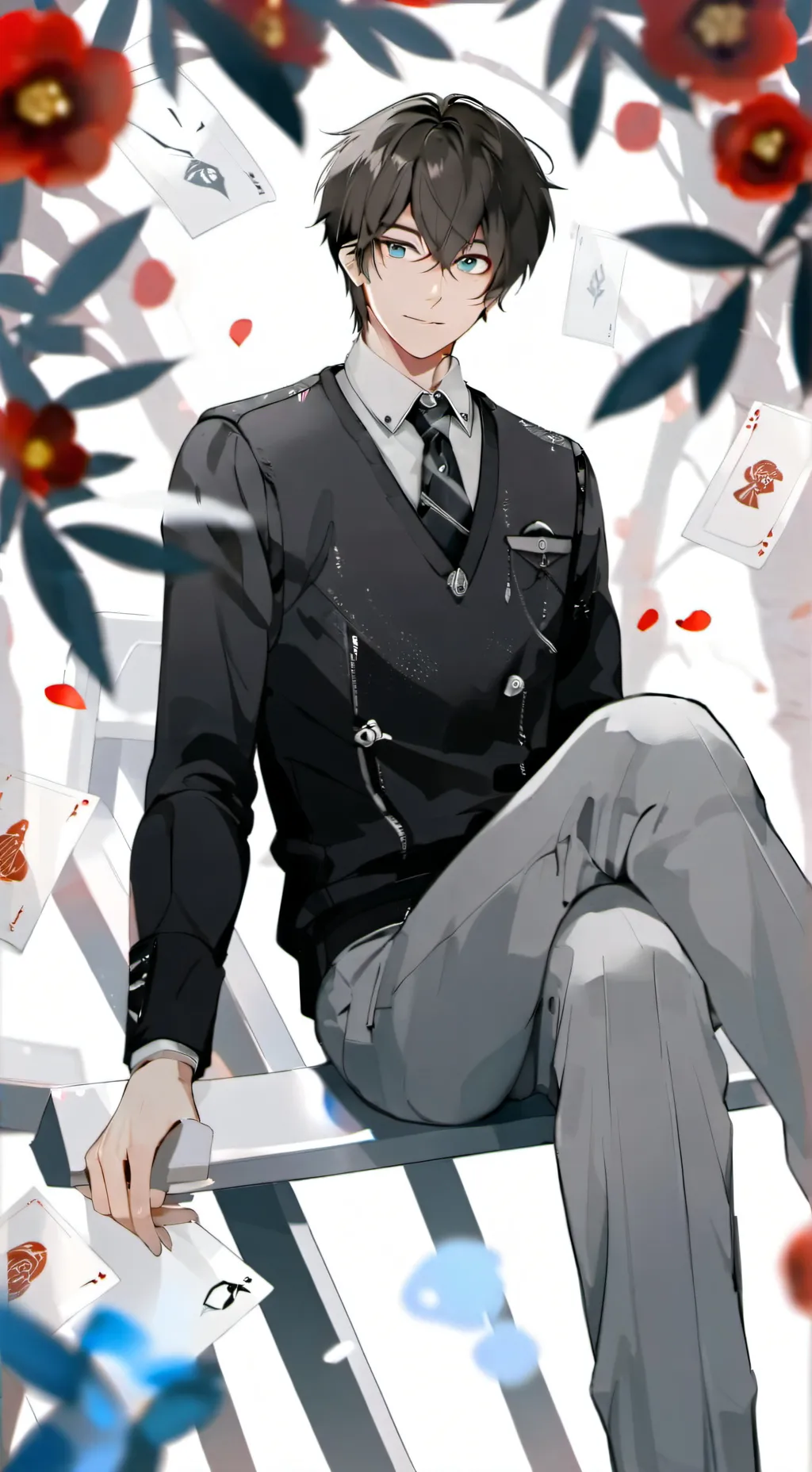 ai character: 💕🔥Levi🔥💕 background
