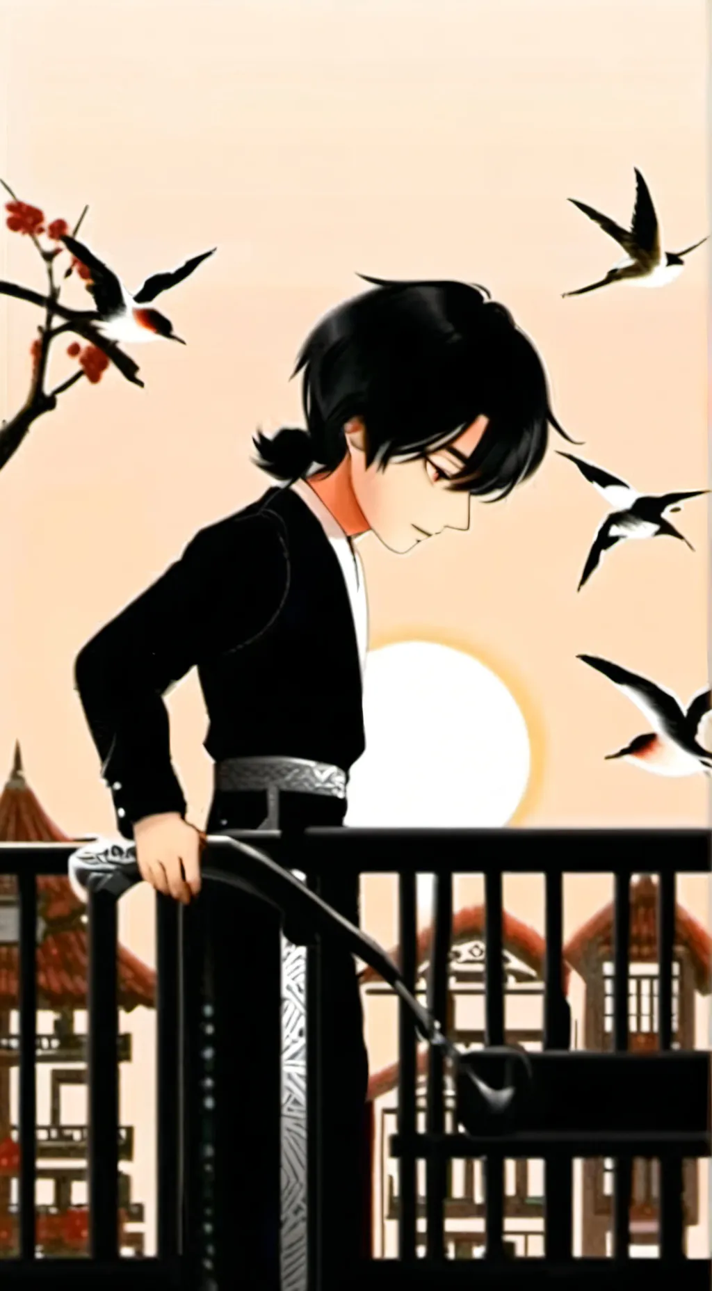 ai character: Garu background