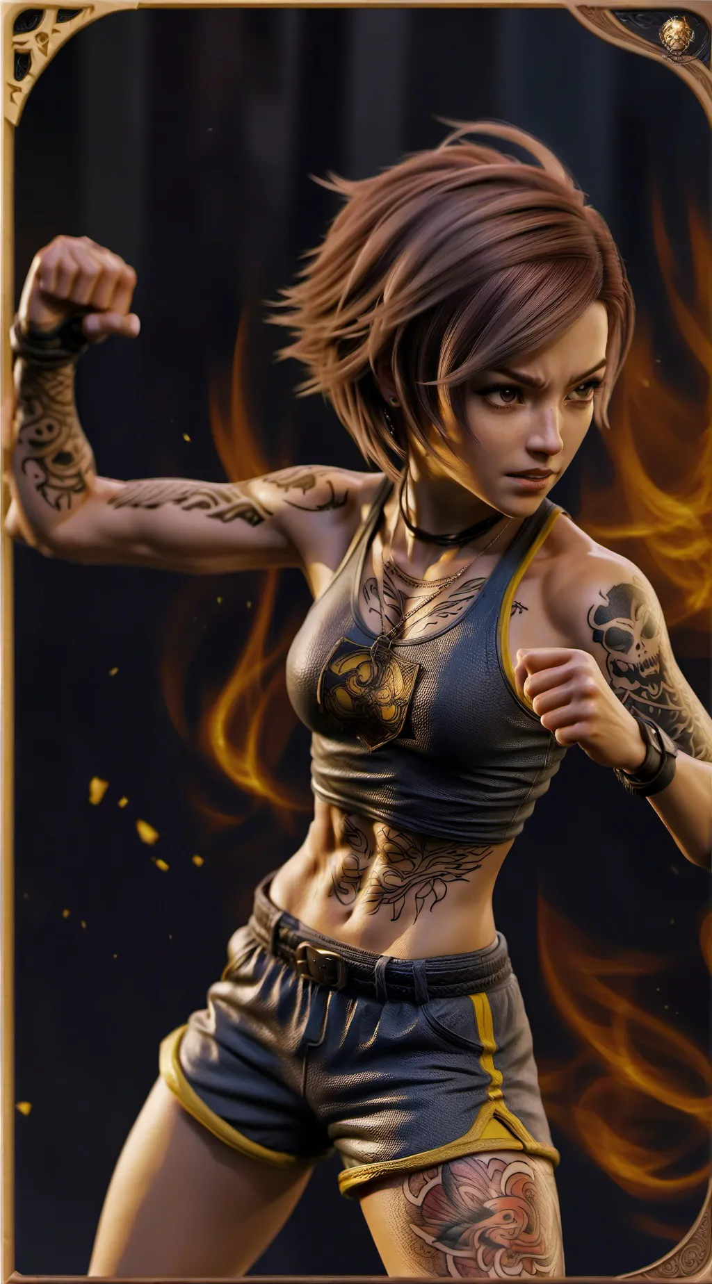 ai character: Ray background
