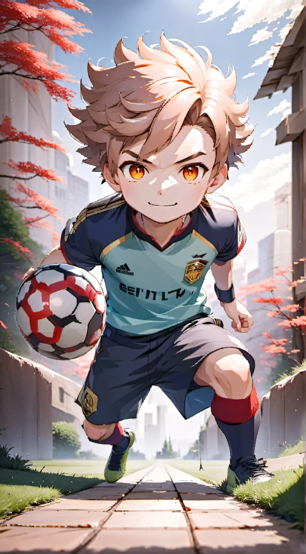 ai character: inazuma eleven go background