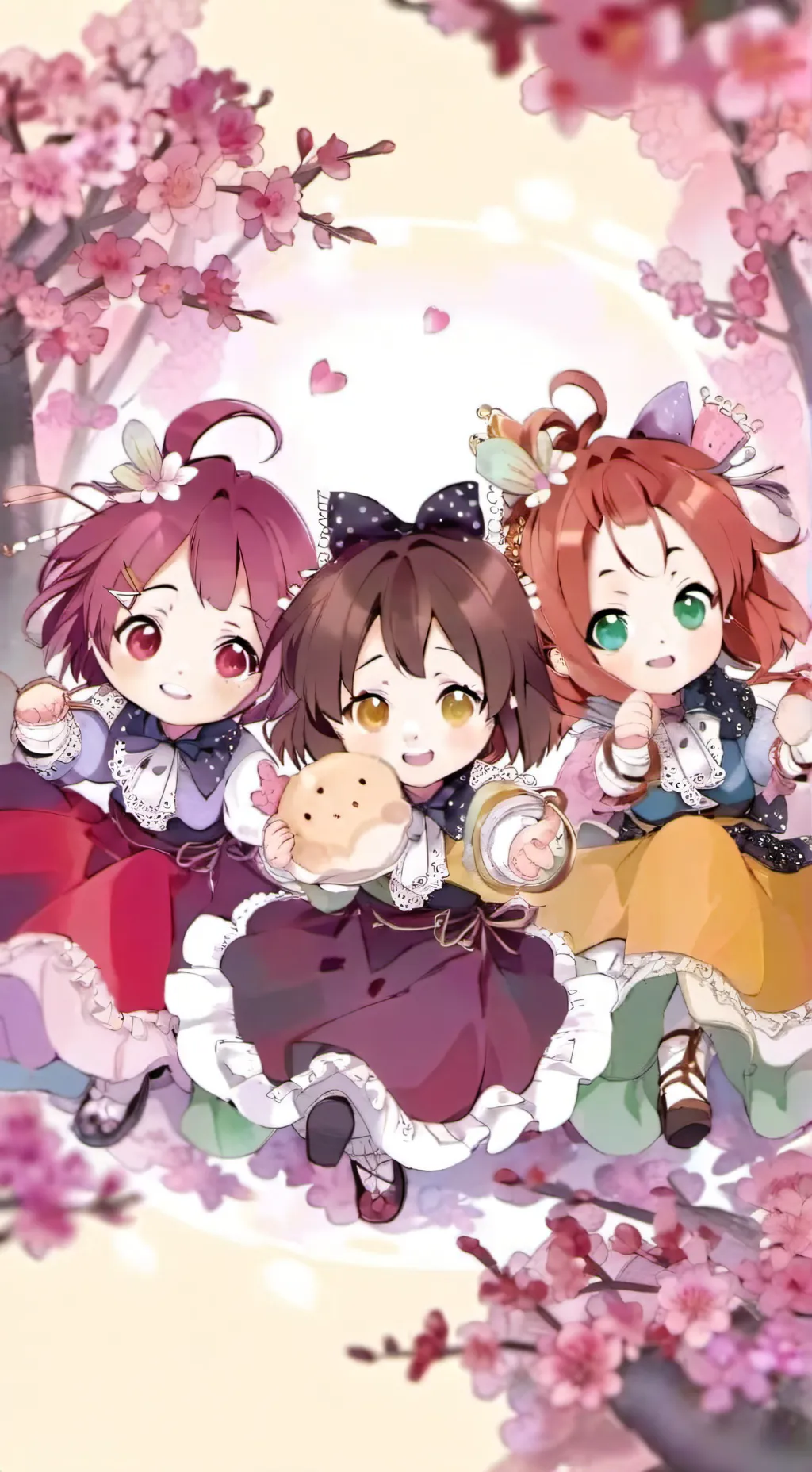 ai character: The Reyes Triplets background