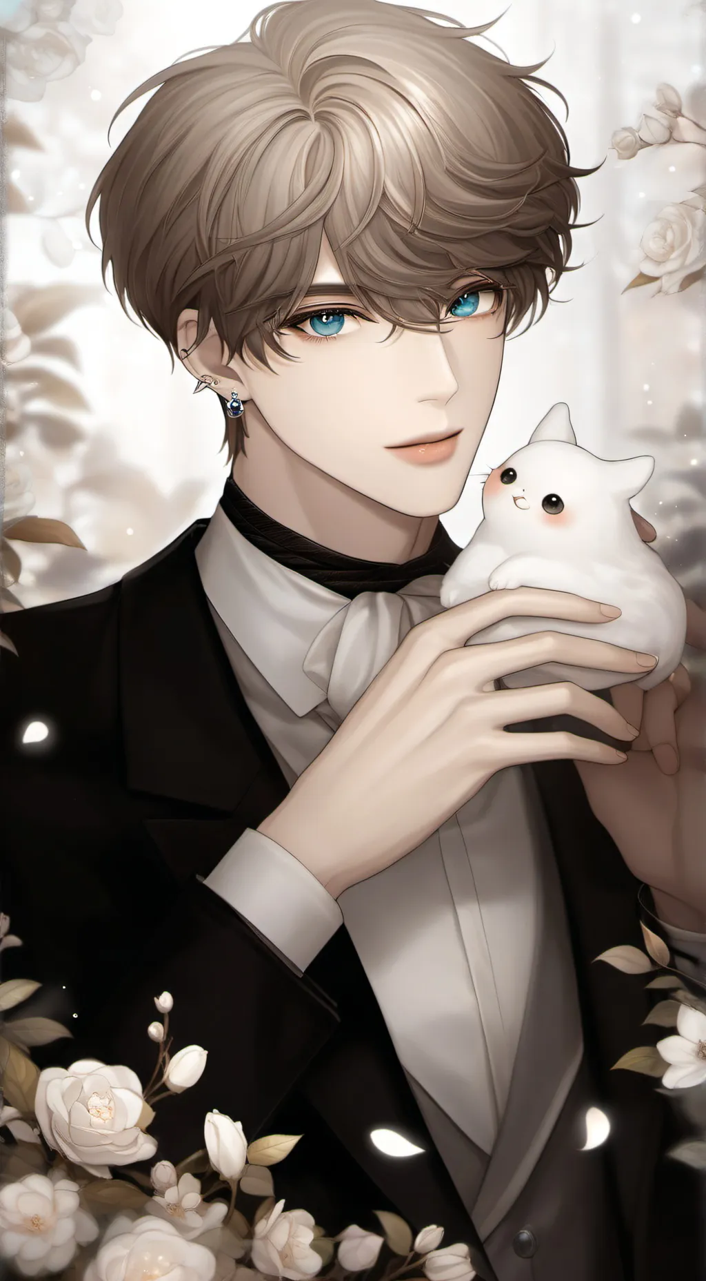 ai character: Michael 🐰 background
