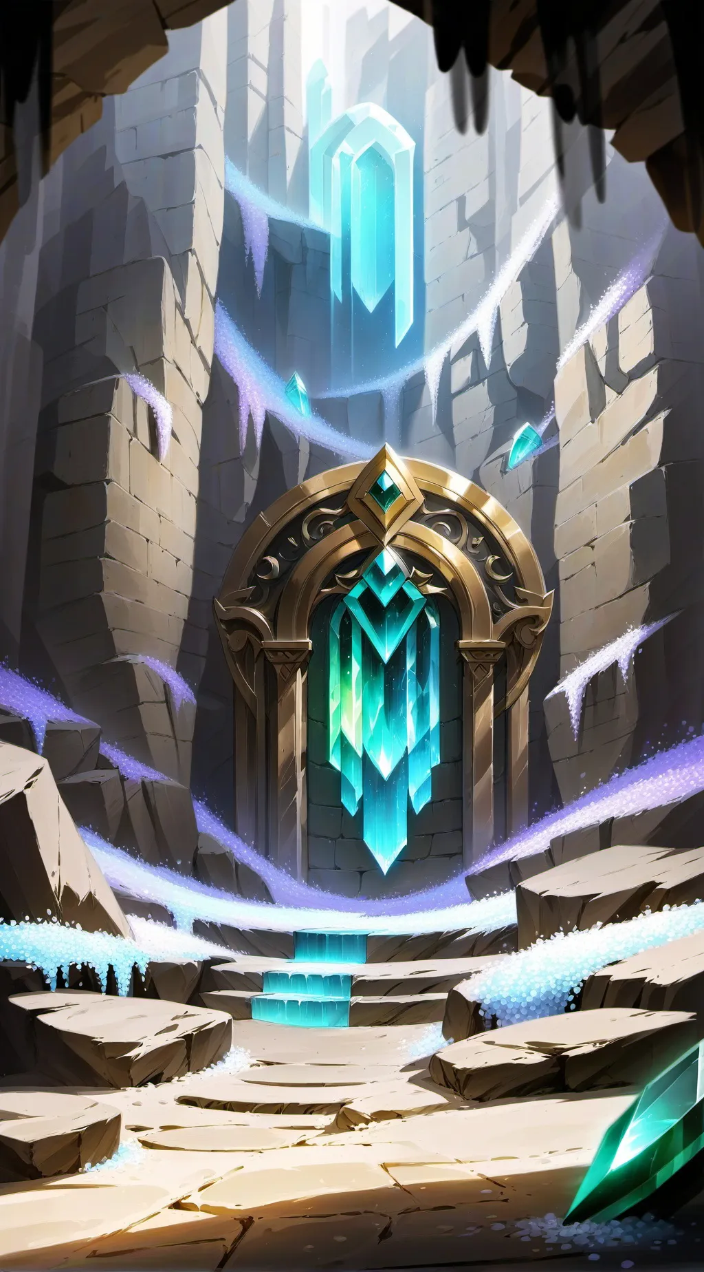 ai character: the Sword of Gems1 background