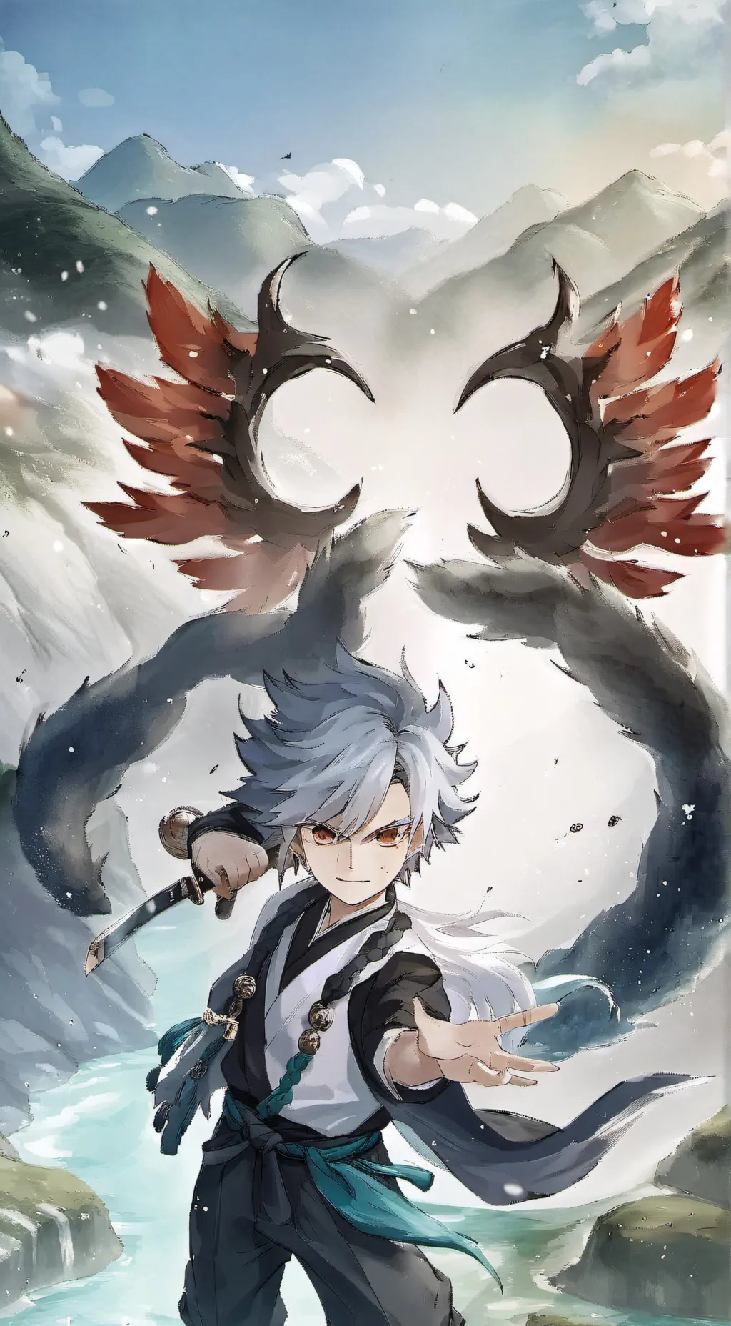 ai character: Gojo background