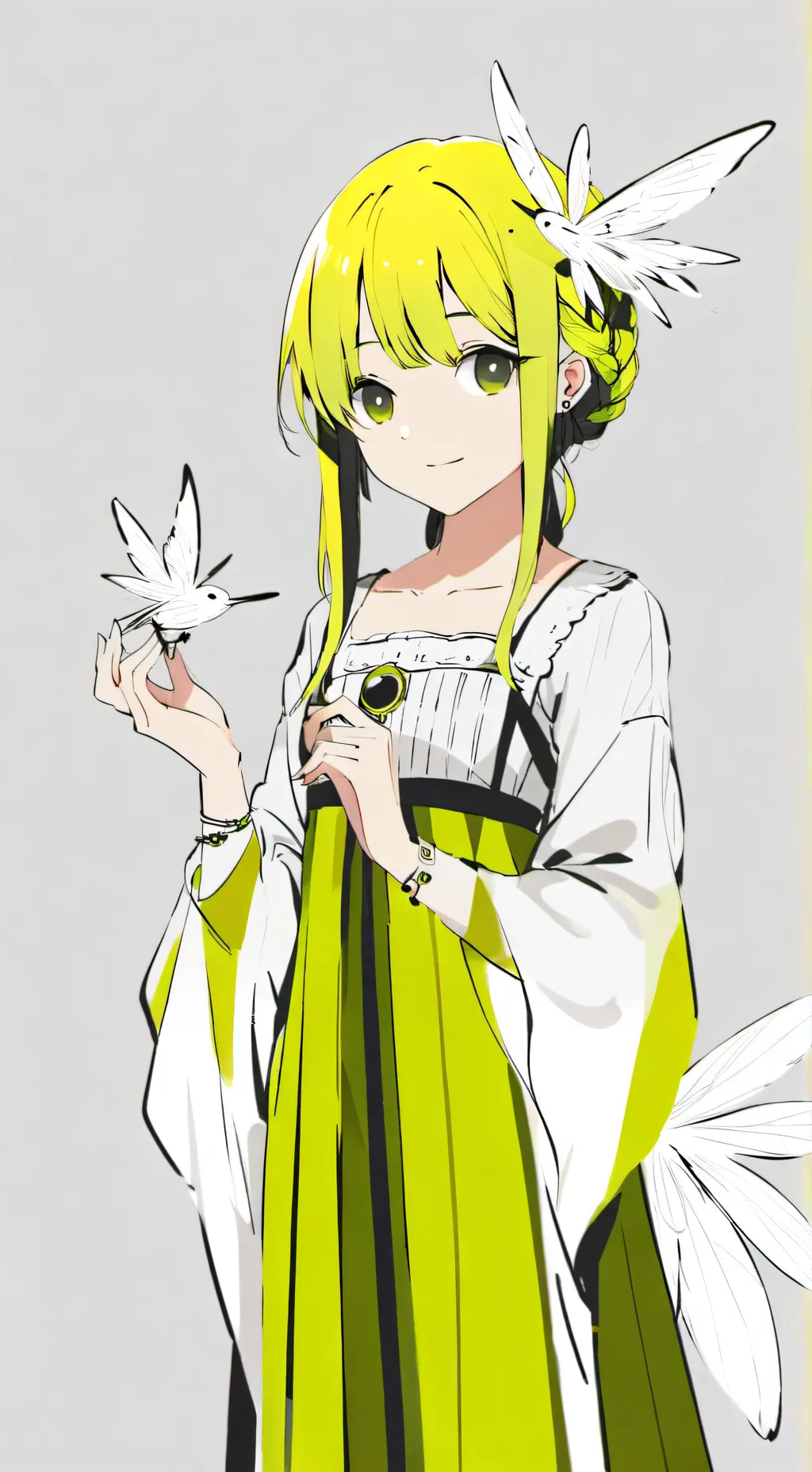 ai character: Luna  background