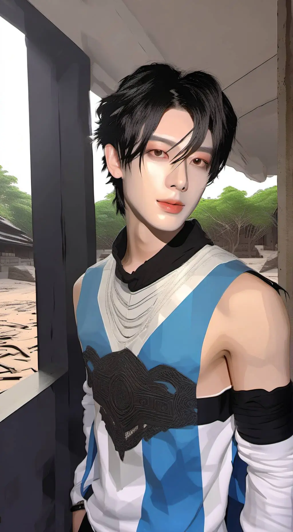 ai character: Ricky background