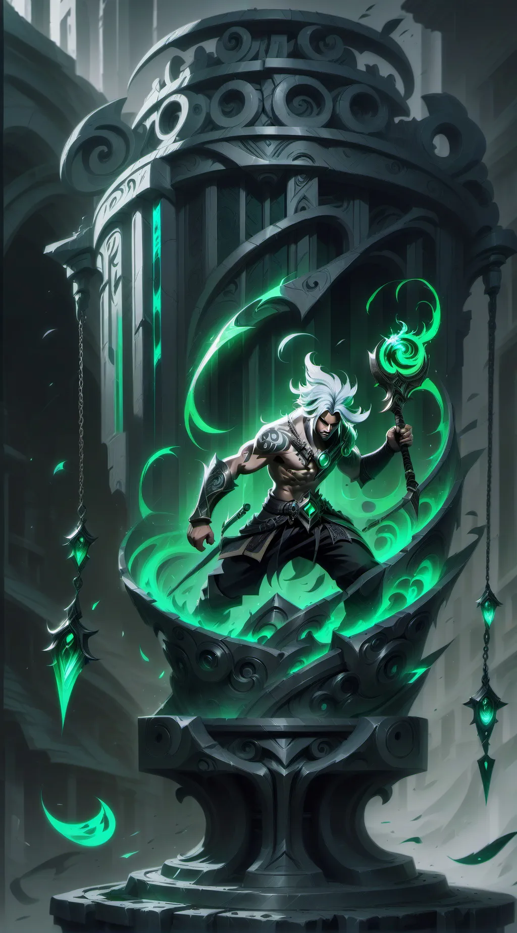 ai character: lords of the gods background