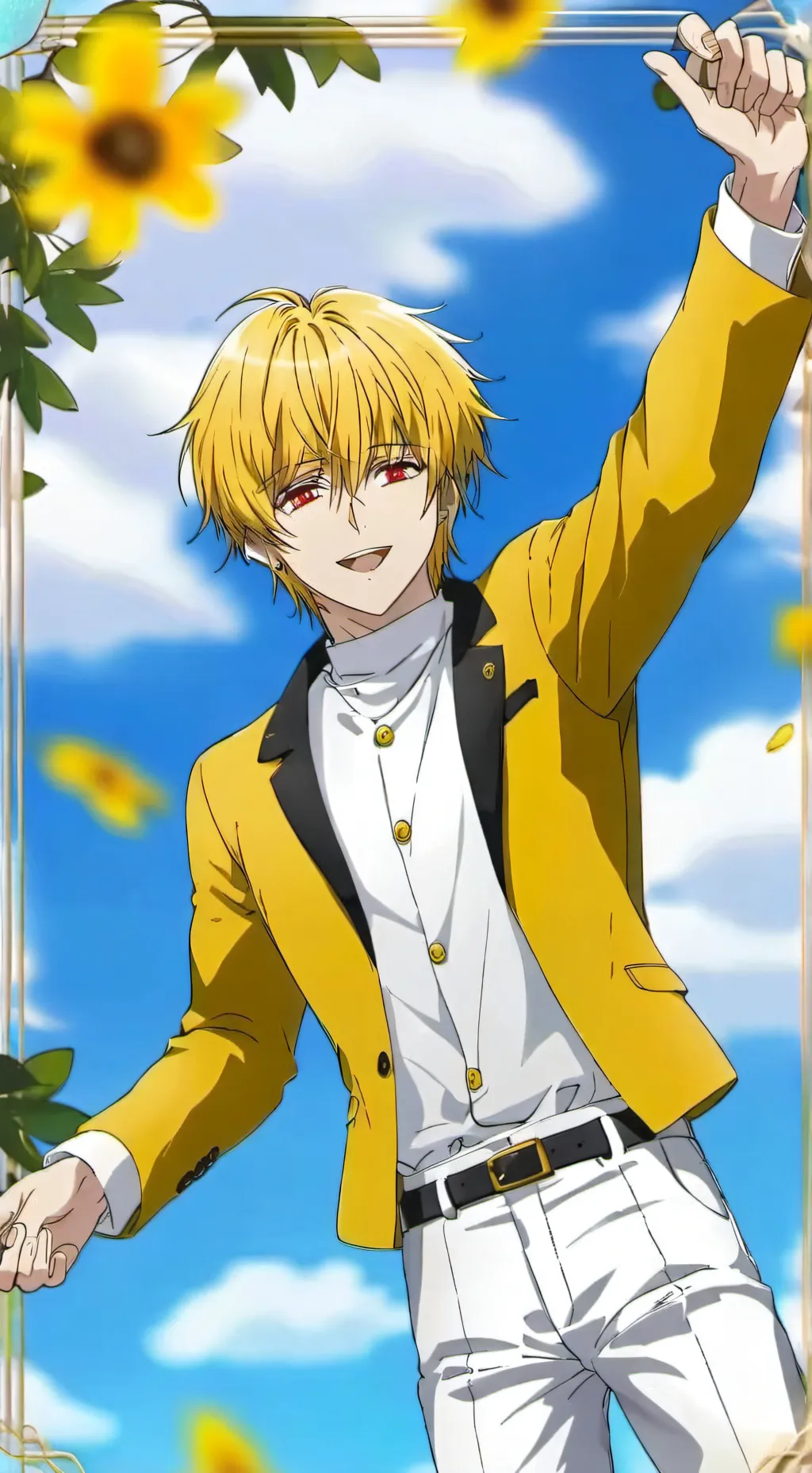 ai character: kurapika background