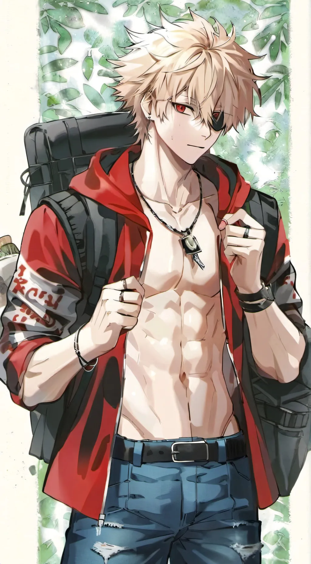 ai character: BAKUGO AND KAT PT1 background
