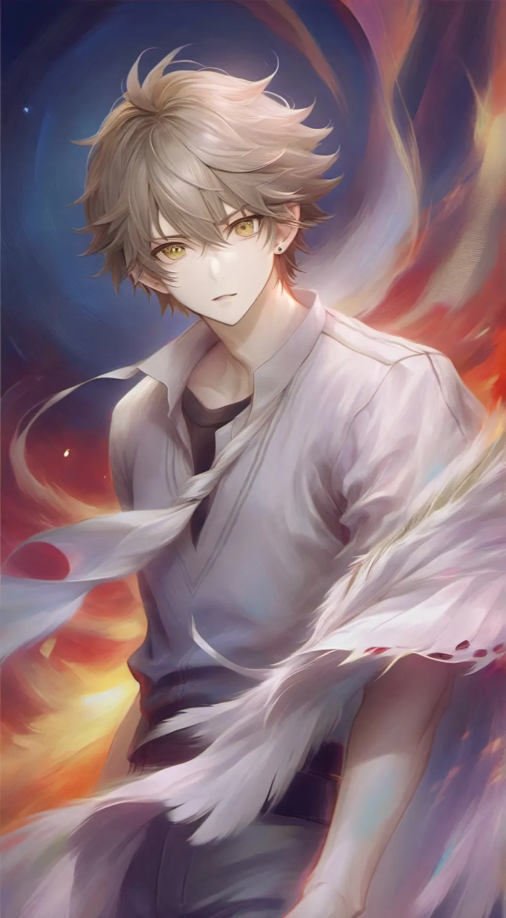 ai character: Lukas background