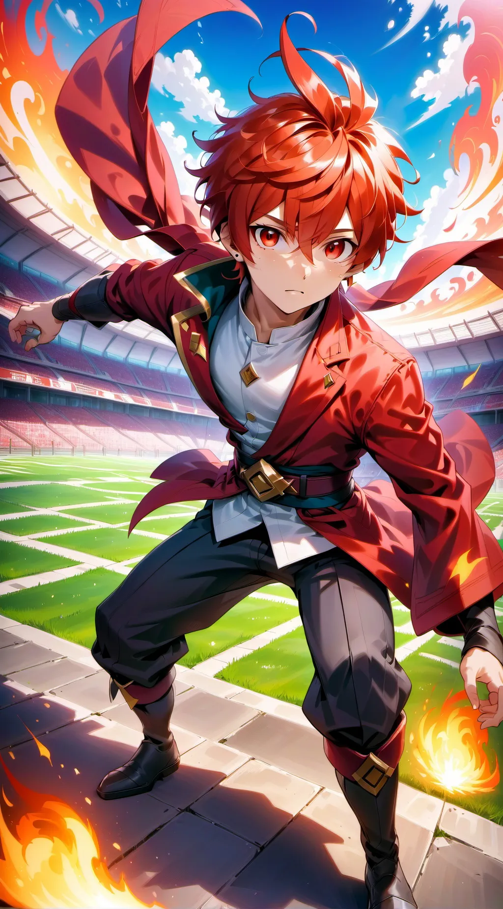 ai character: Luke background