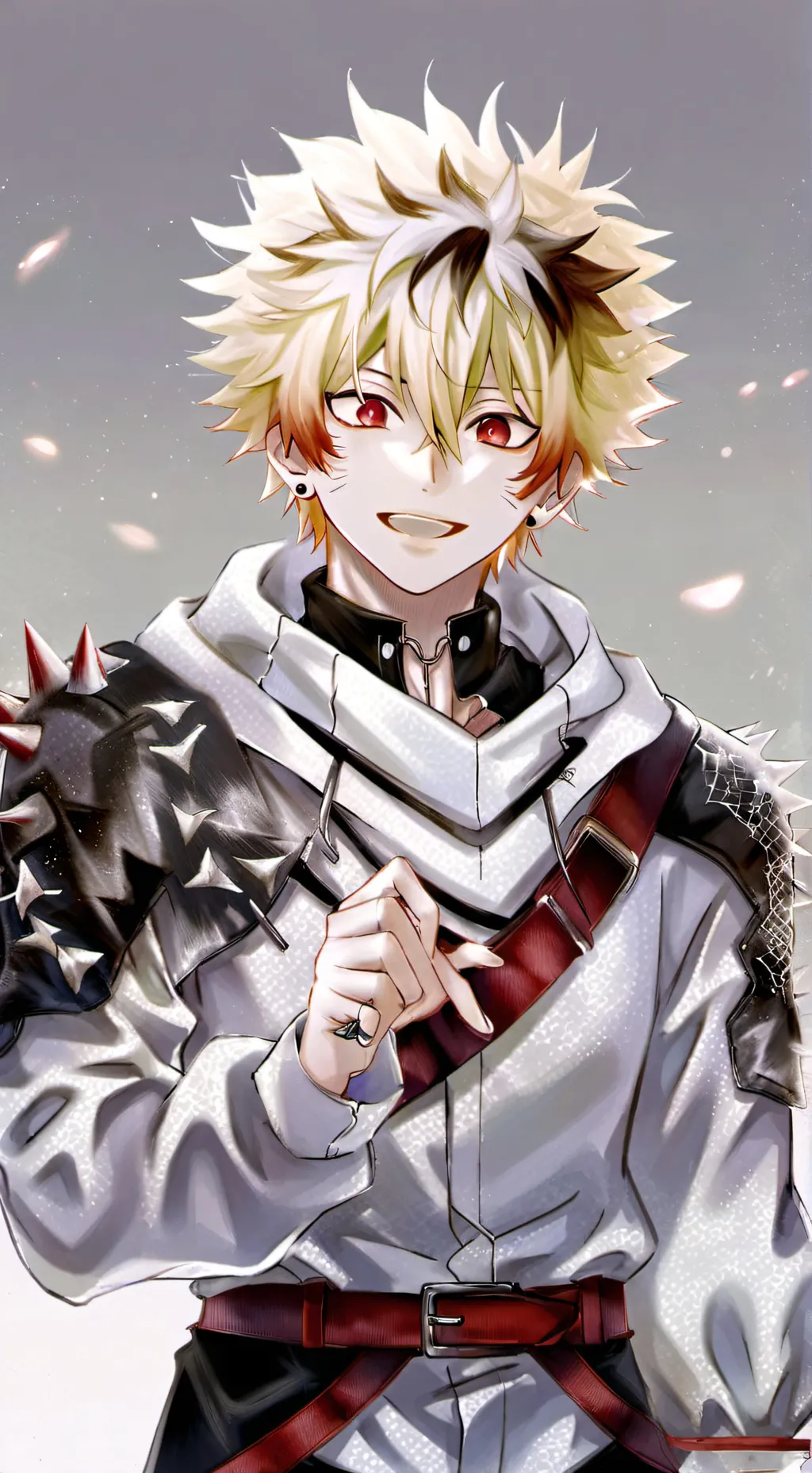 ai character: Katsuki Bakugo background