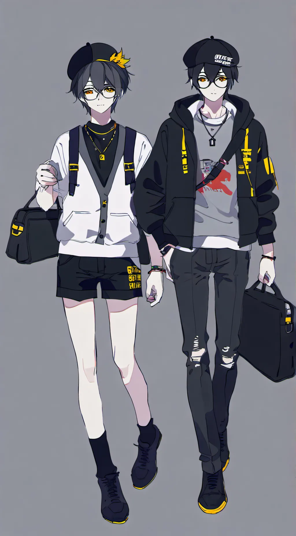 ai character: alex and lucas background