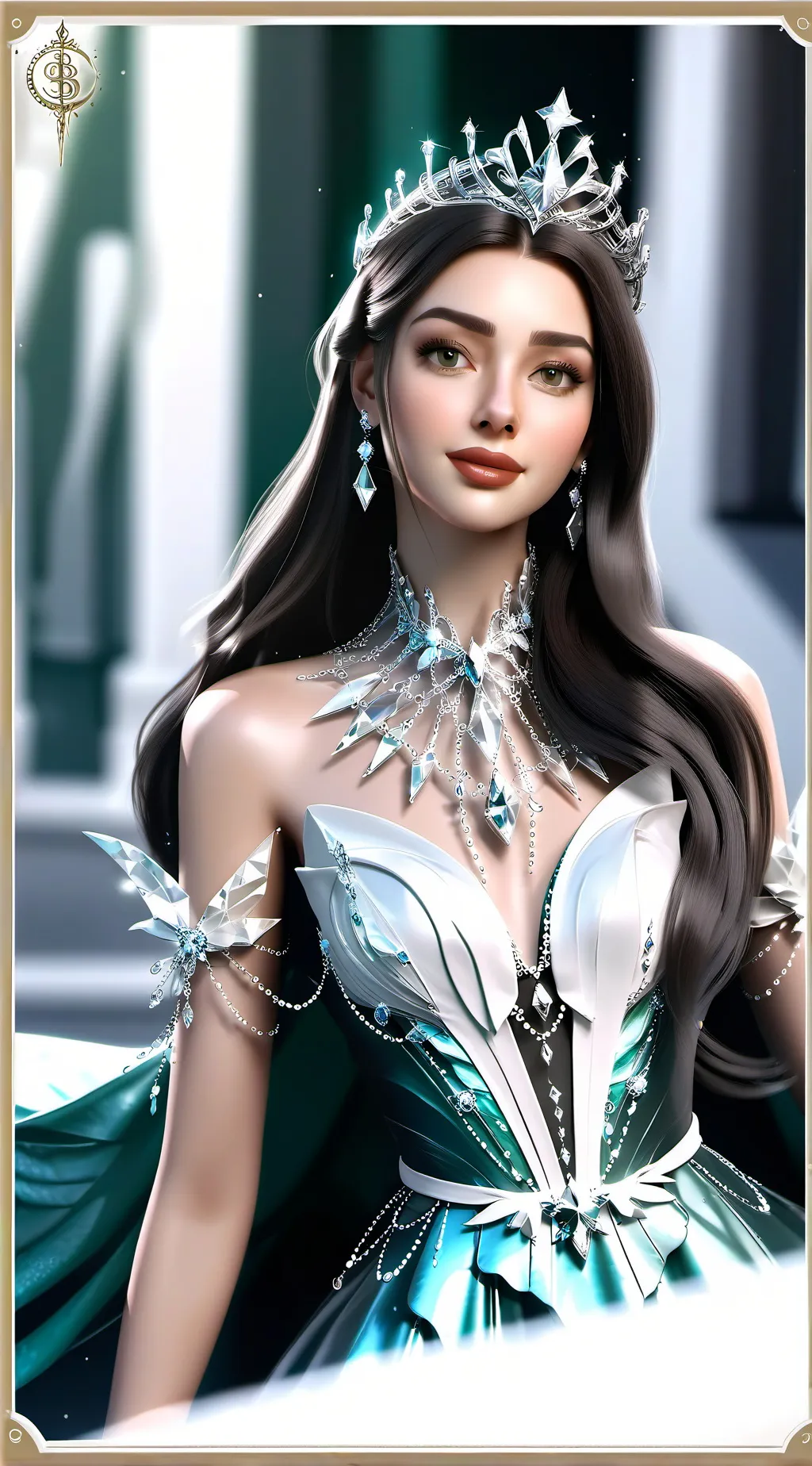ai character: princess zoe background