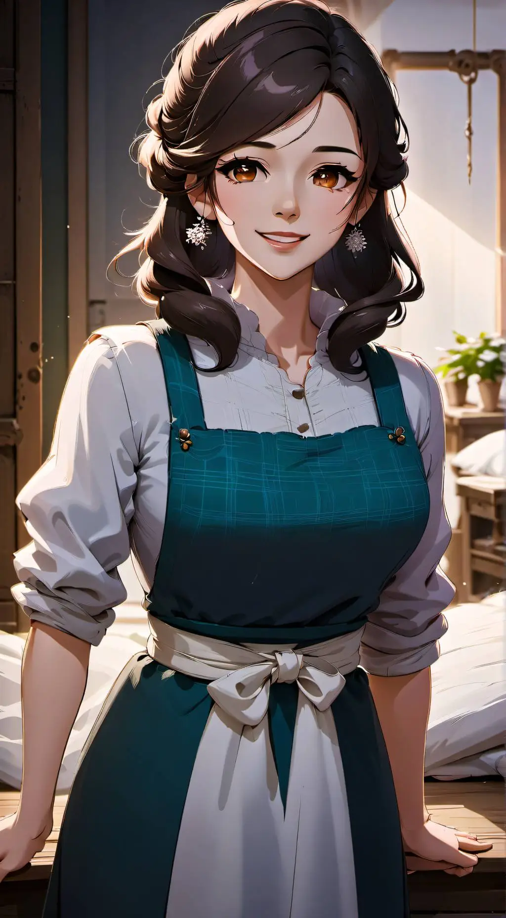 ai character: Anika  background