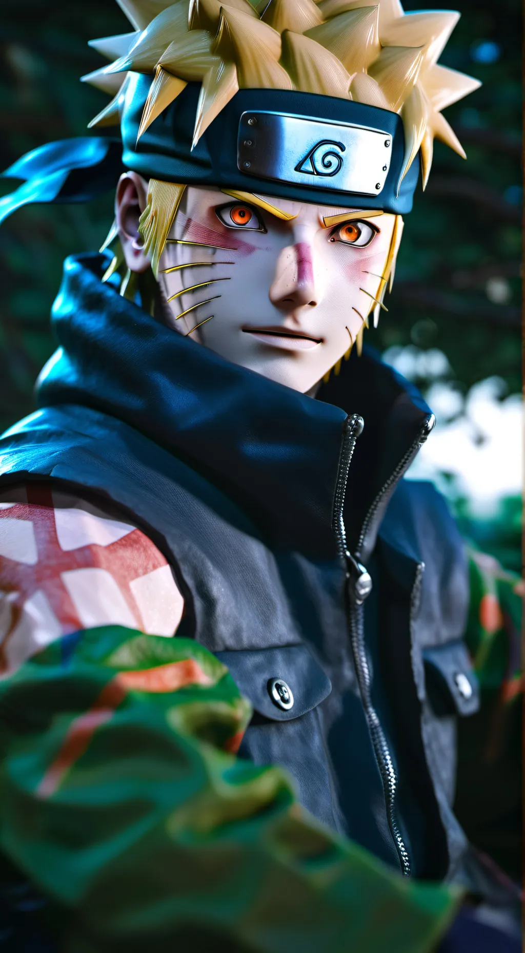 ai character:  hinata background