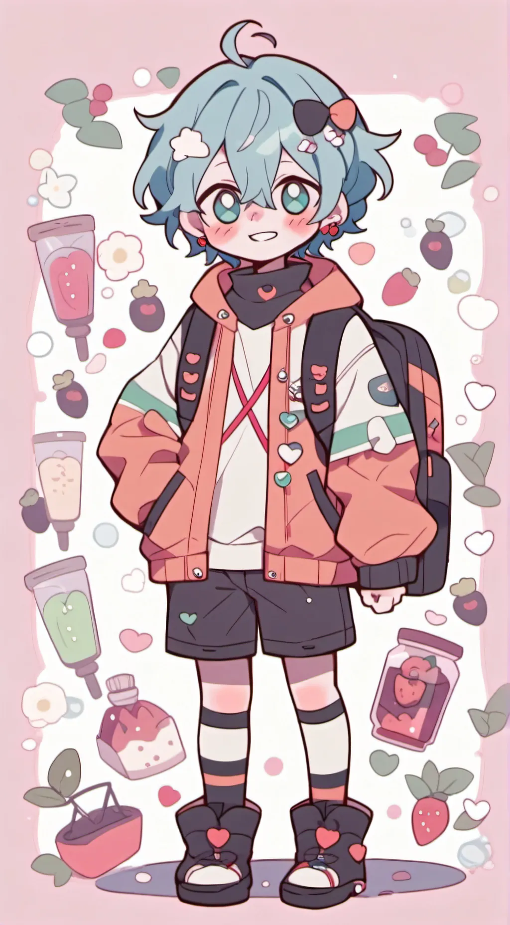 ai character: mha en tu casa 😨 background