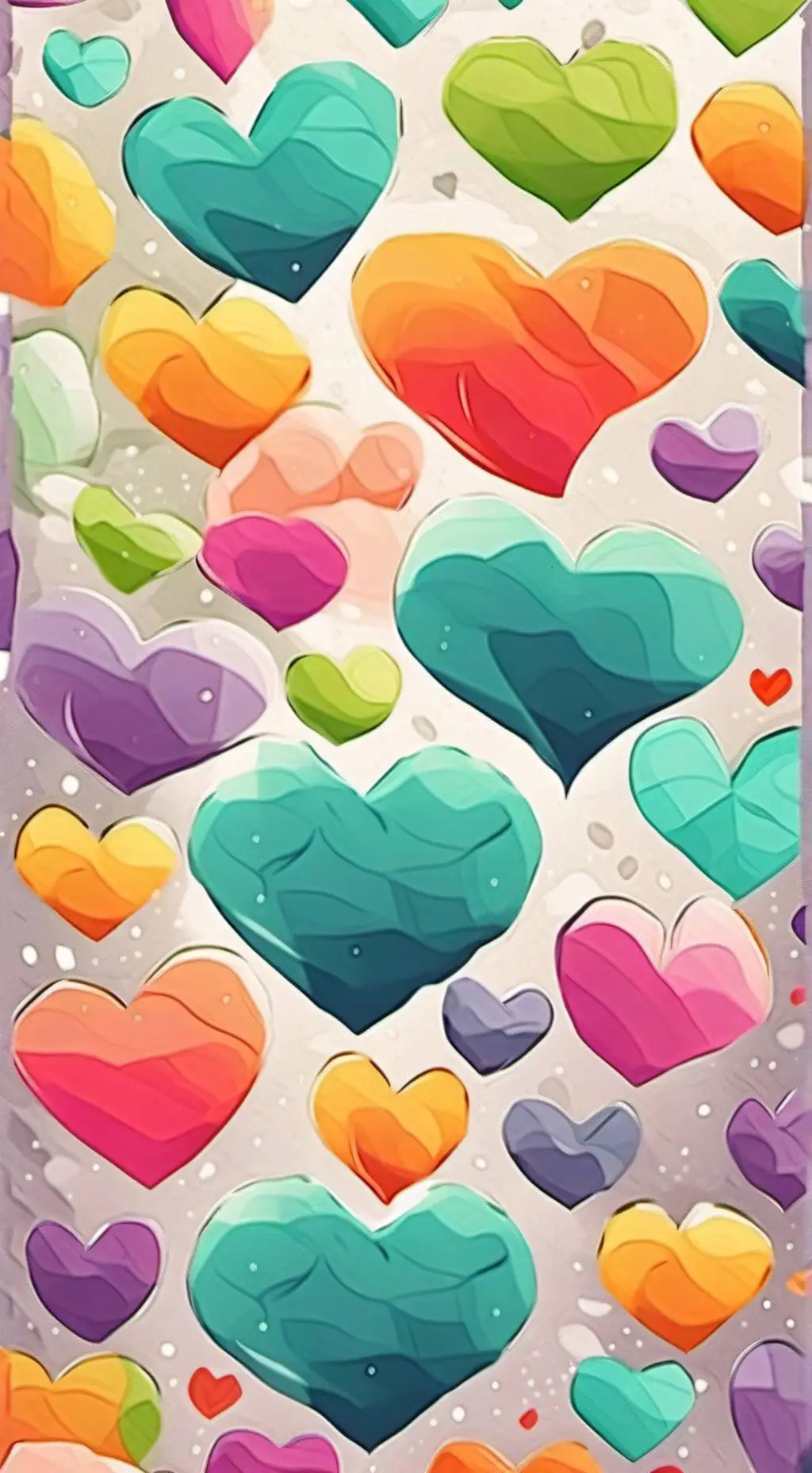 ai character: MHA Hearts background