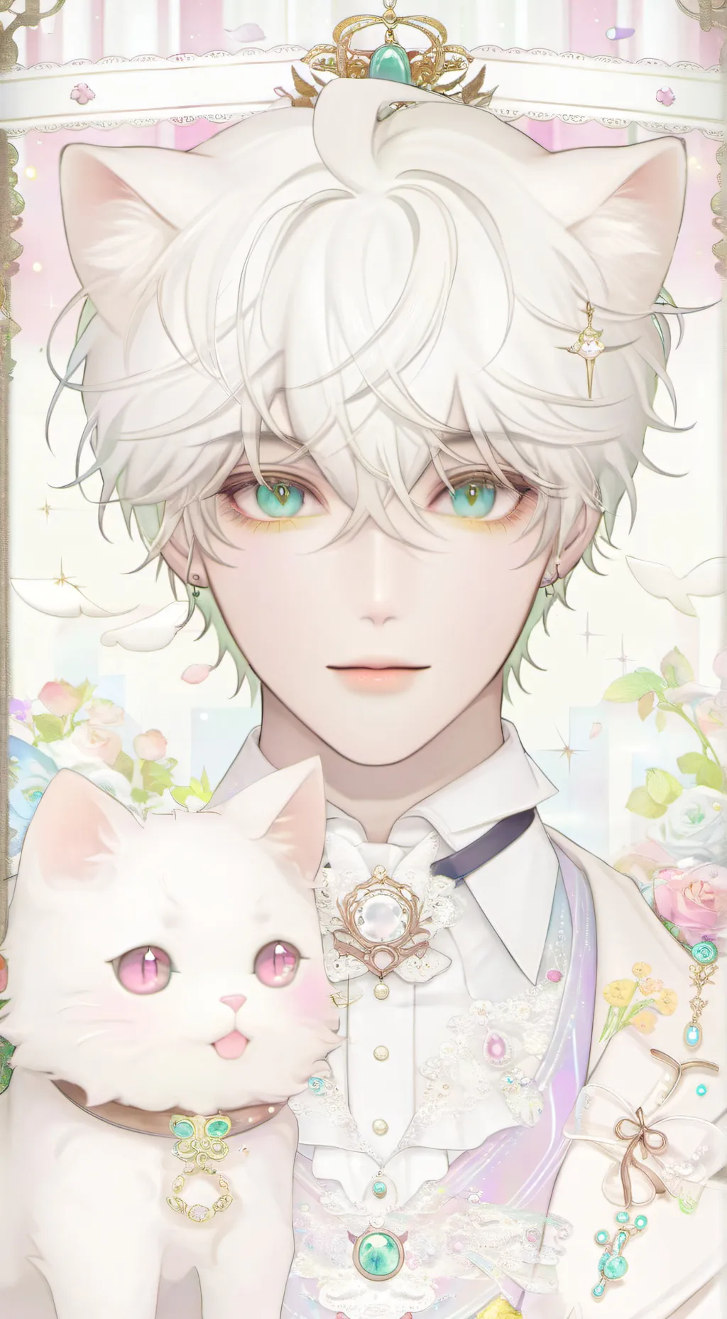 ai character: Jack🐈🐾 background