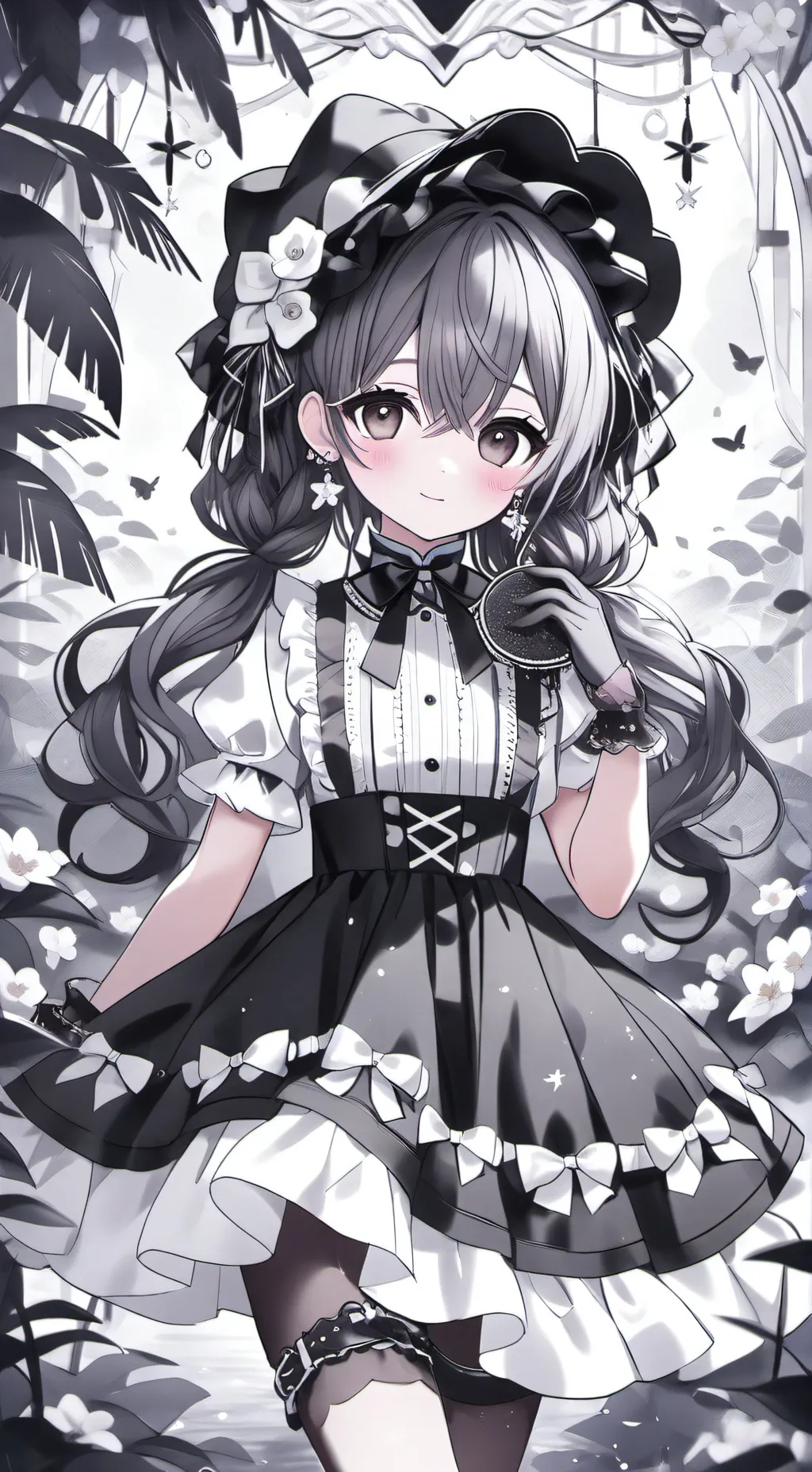 ai character: Try not to laugh background