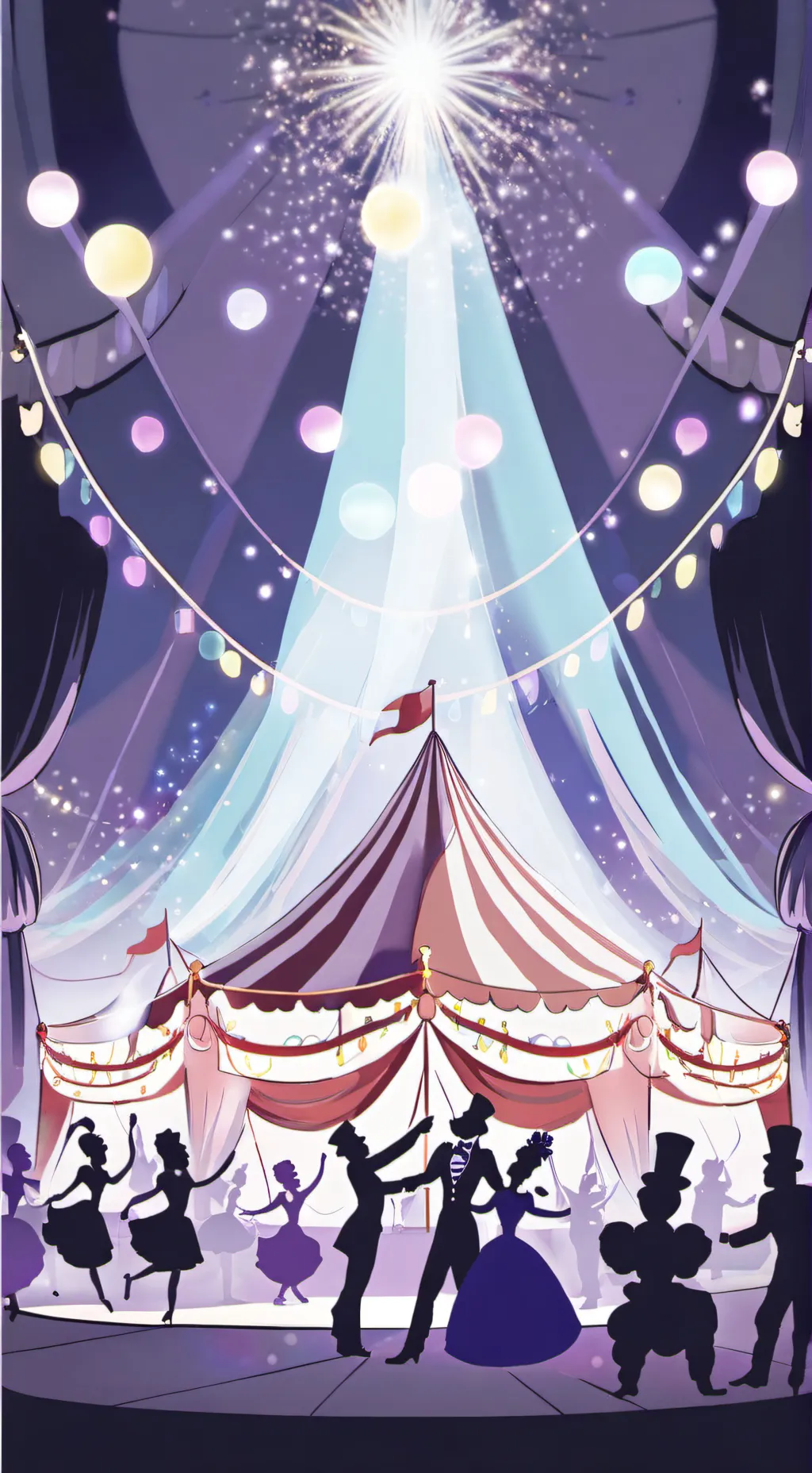 ai character: tadc  background