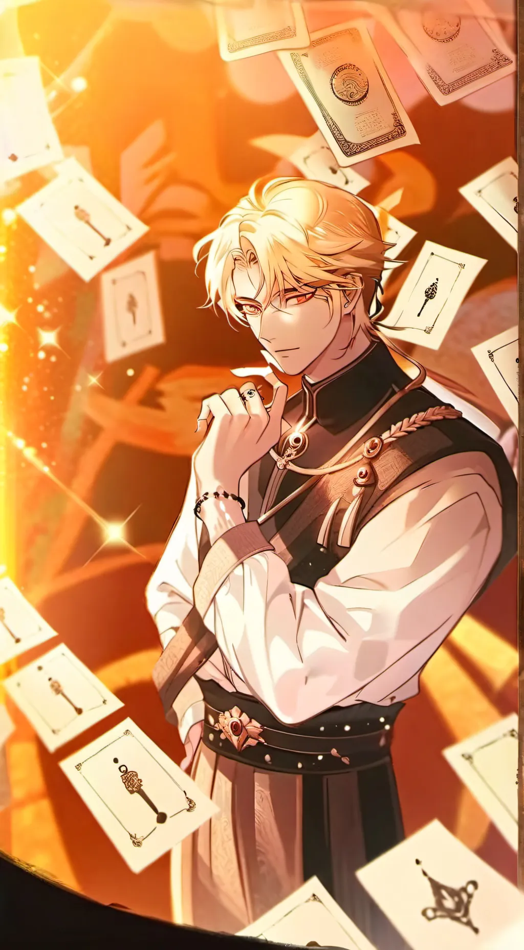 ai character: Kieran ❤️💋 background