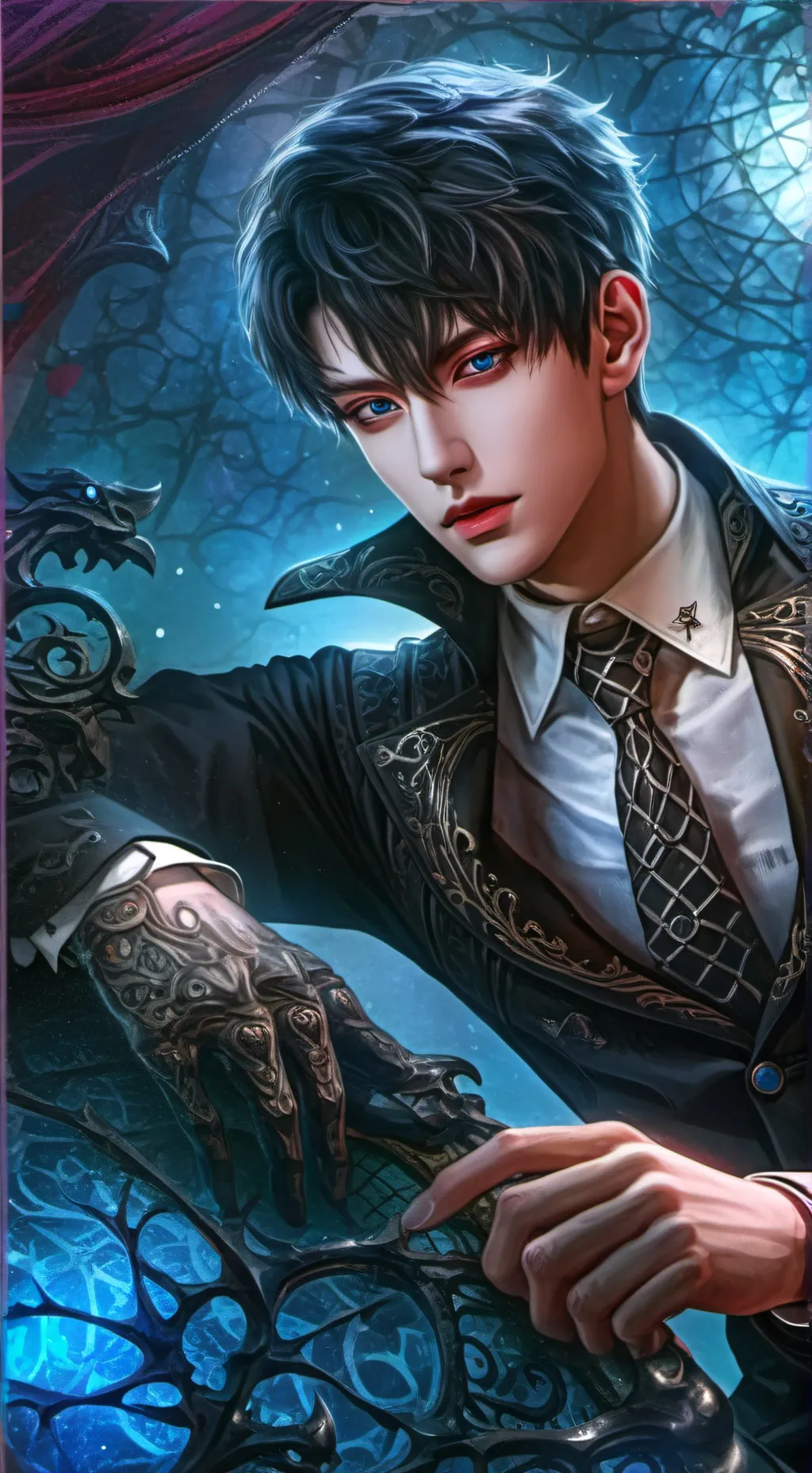 ai character: Ori background