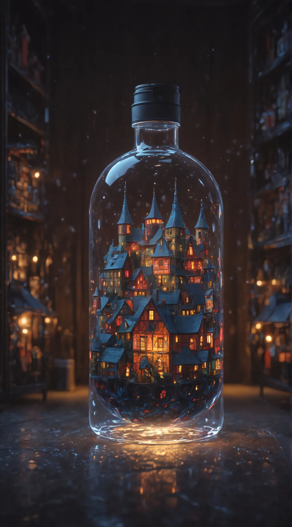 ai character: Ravenheart City background