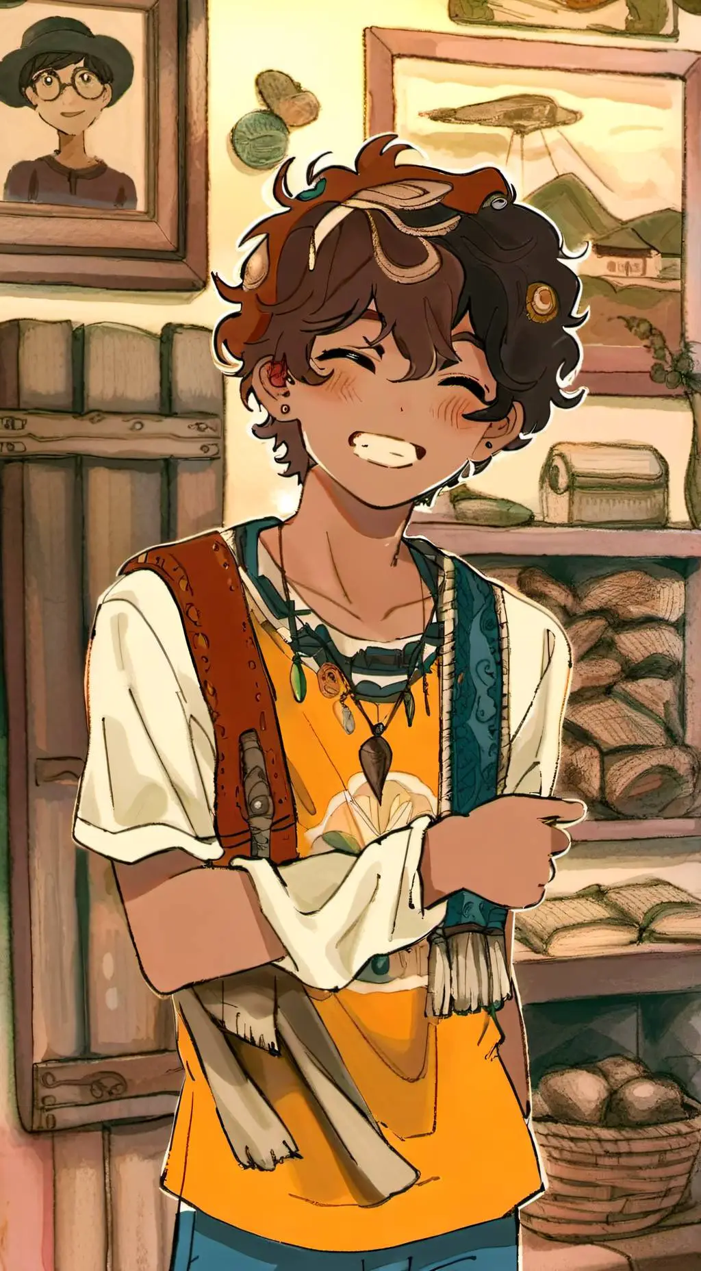 ai character: Leo Valdez background
