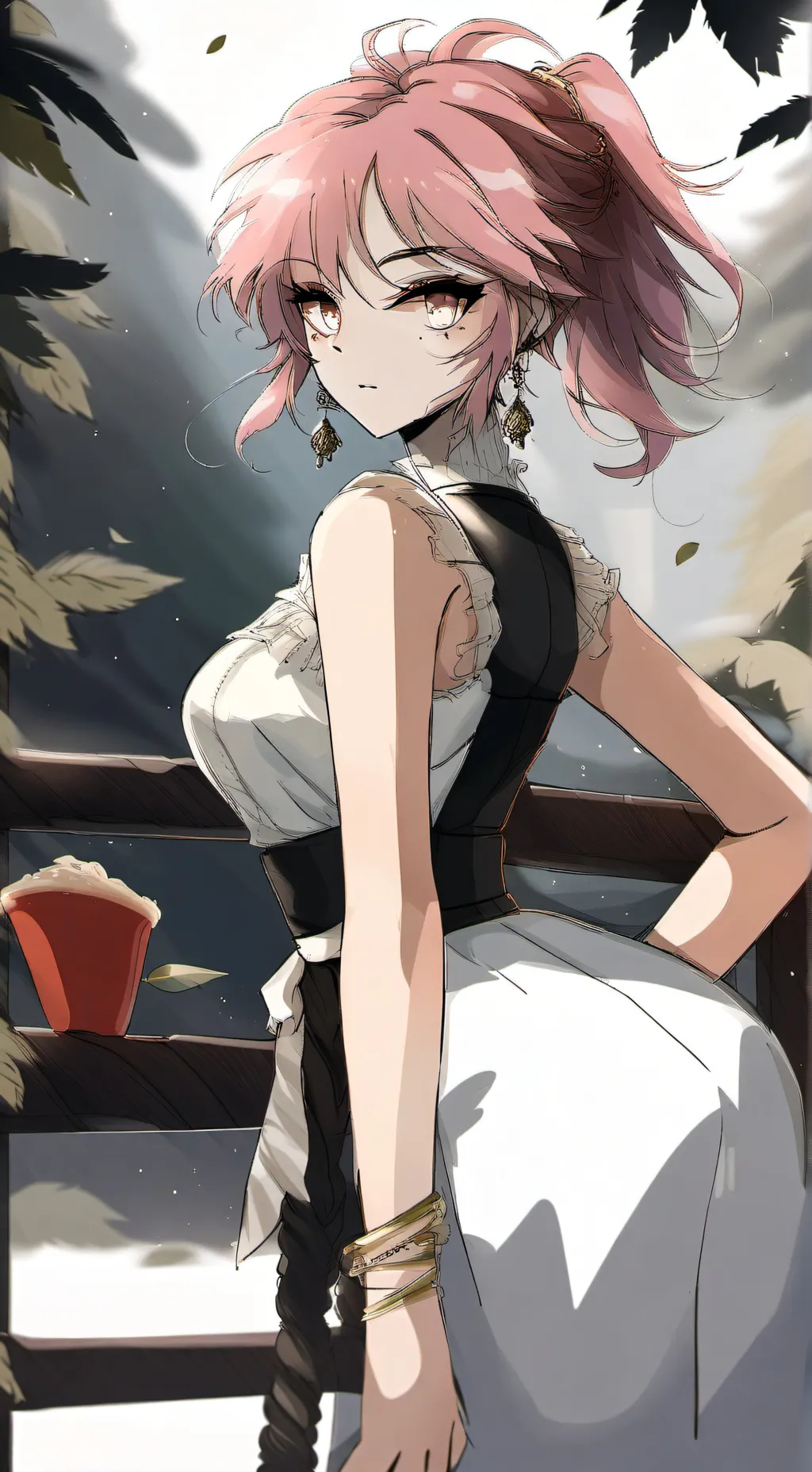 ai character: Mach x Shizuku background