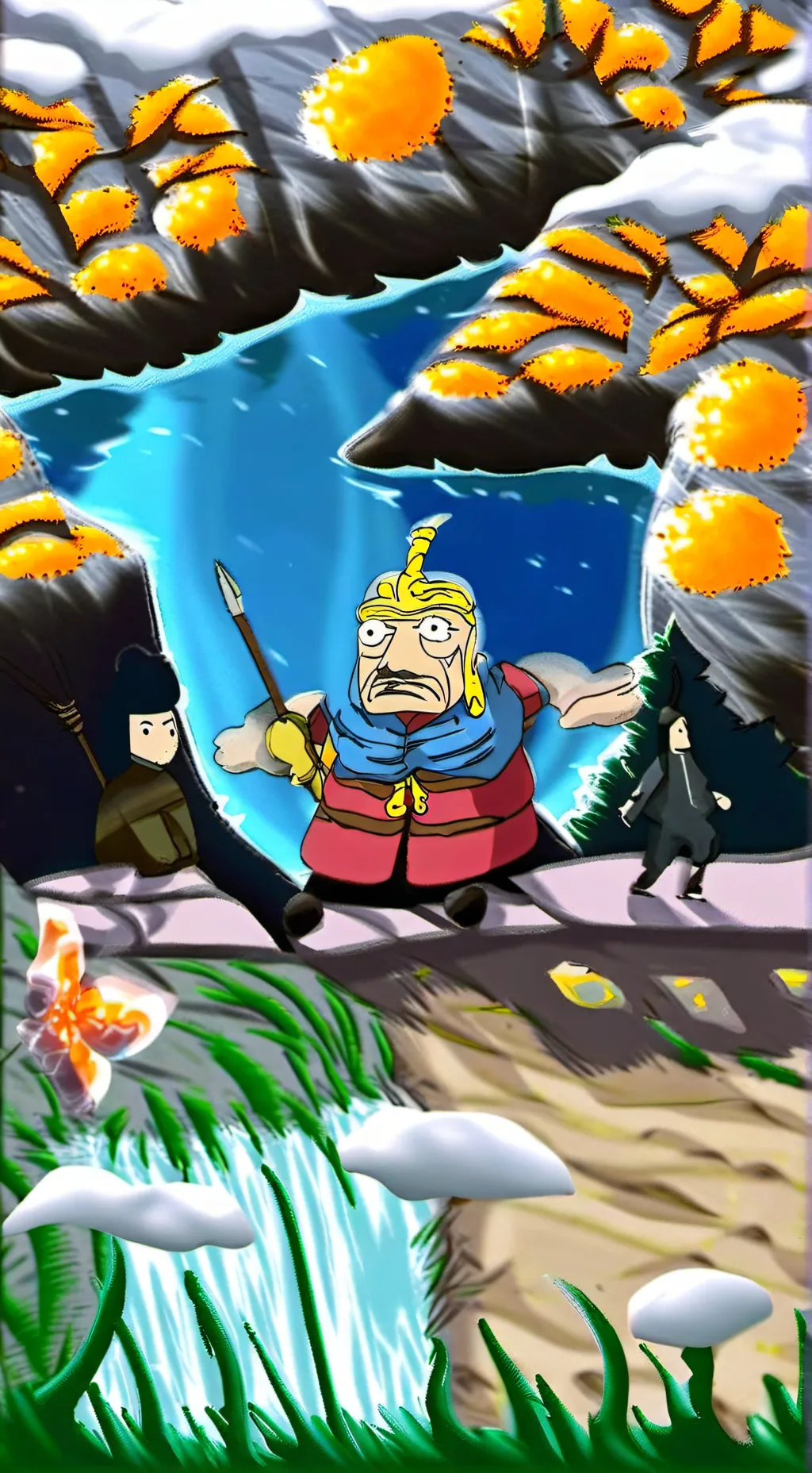 ai character: laaaaaariiiiooooo background