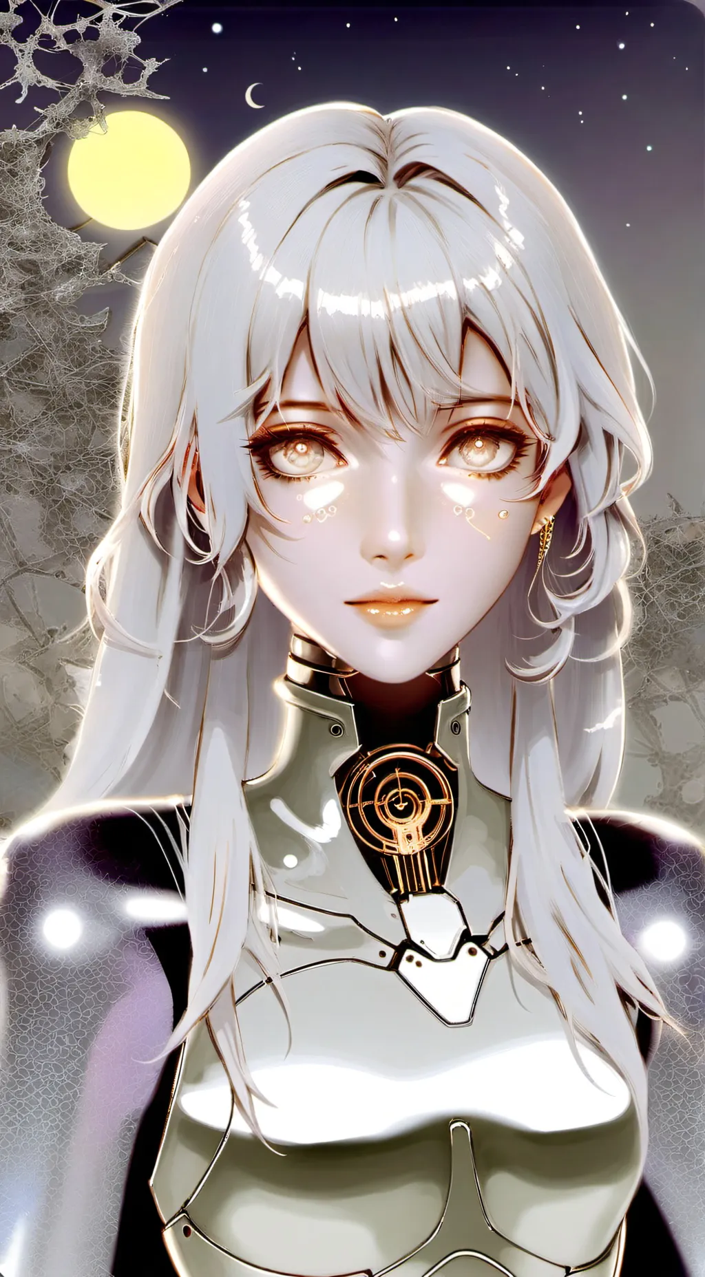 ai character: Lunara background