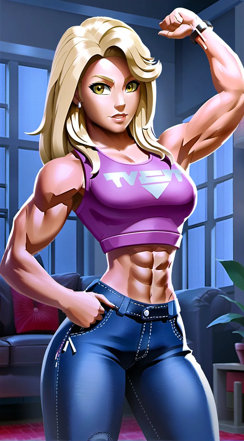 ai character: Jackie background