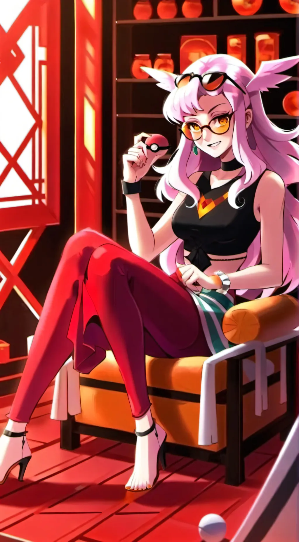 ai character: Malva background