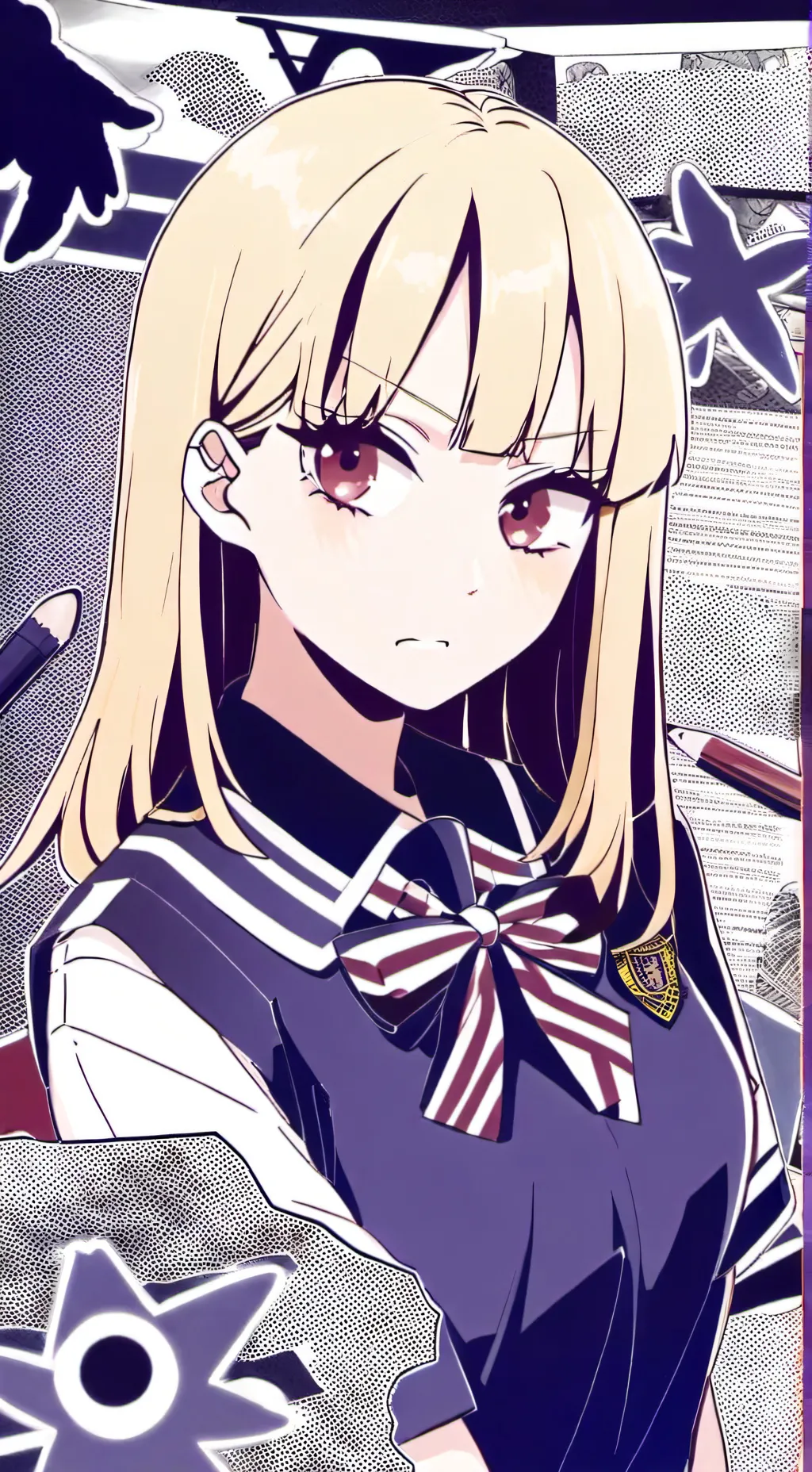 ai character: Luna background